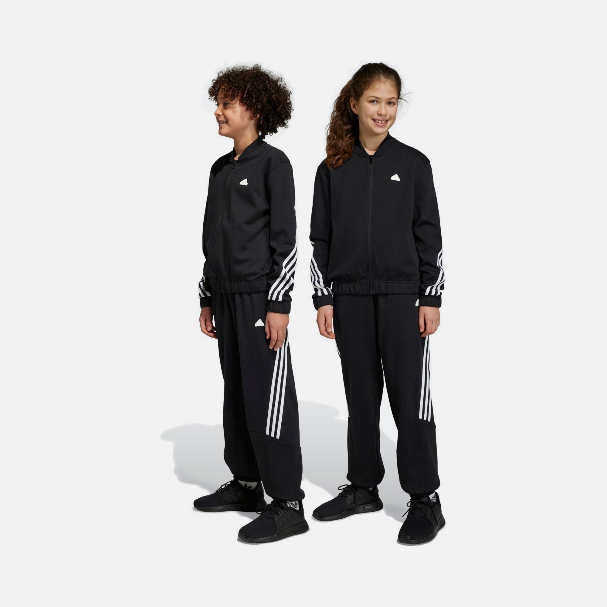 adidas Future Icons 3-Stripes Full-Zip Çocuk Eşofman Takımı