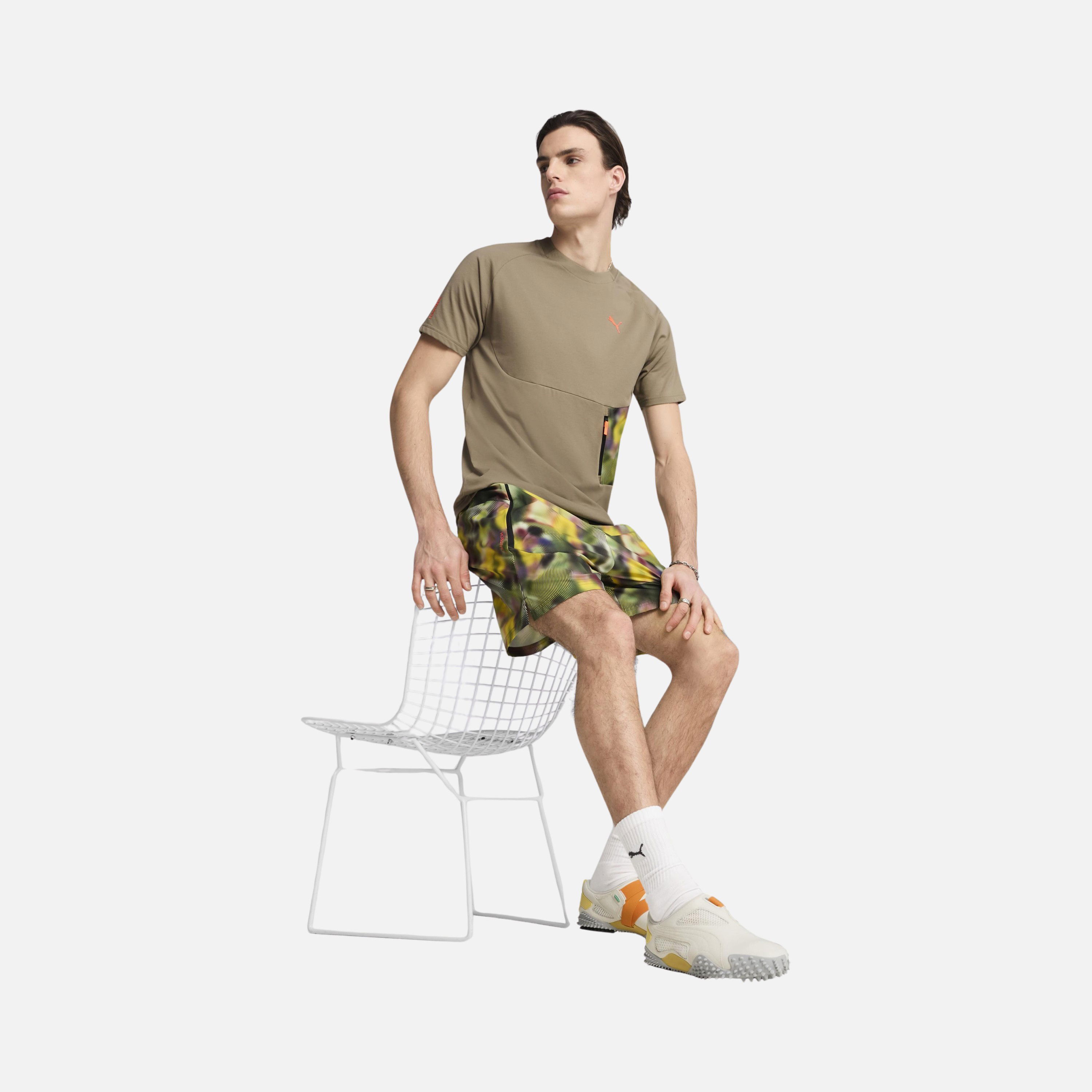 Puma Sportswear Hoops X Tech Graphic Short-Sleeve Erkek Tişört