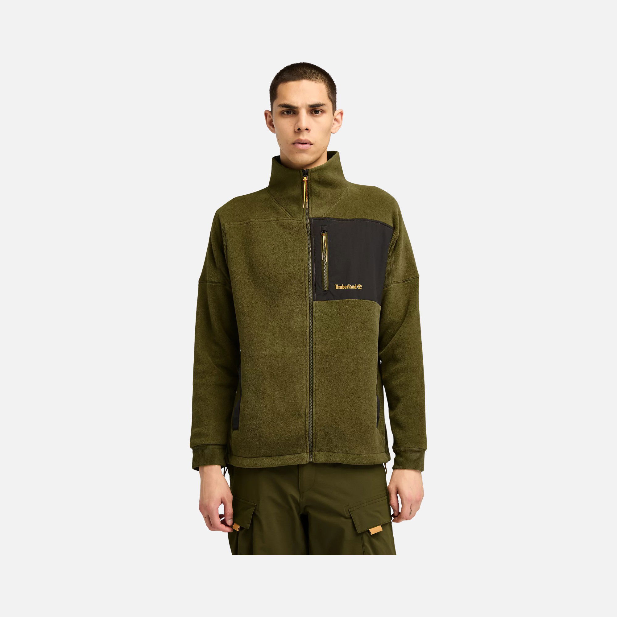 Timberland Polartec Mix Media Fleece Full-Zip Erkek Ceket
