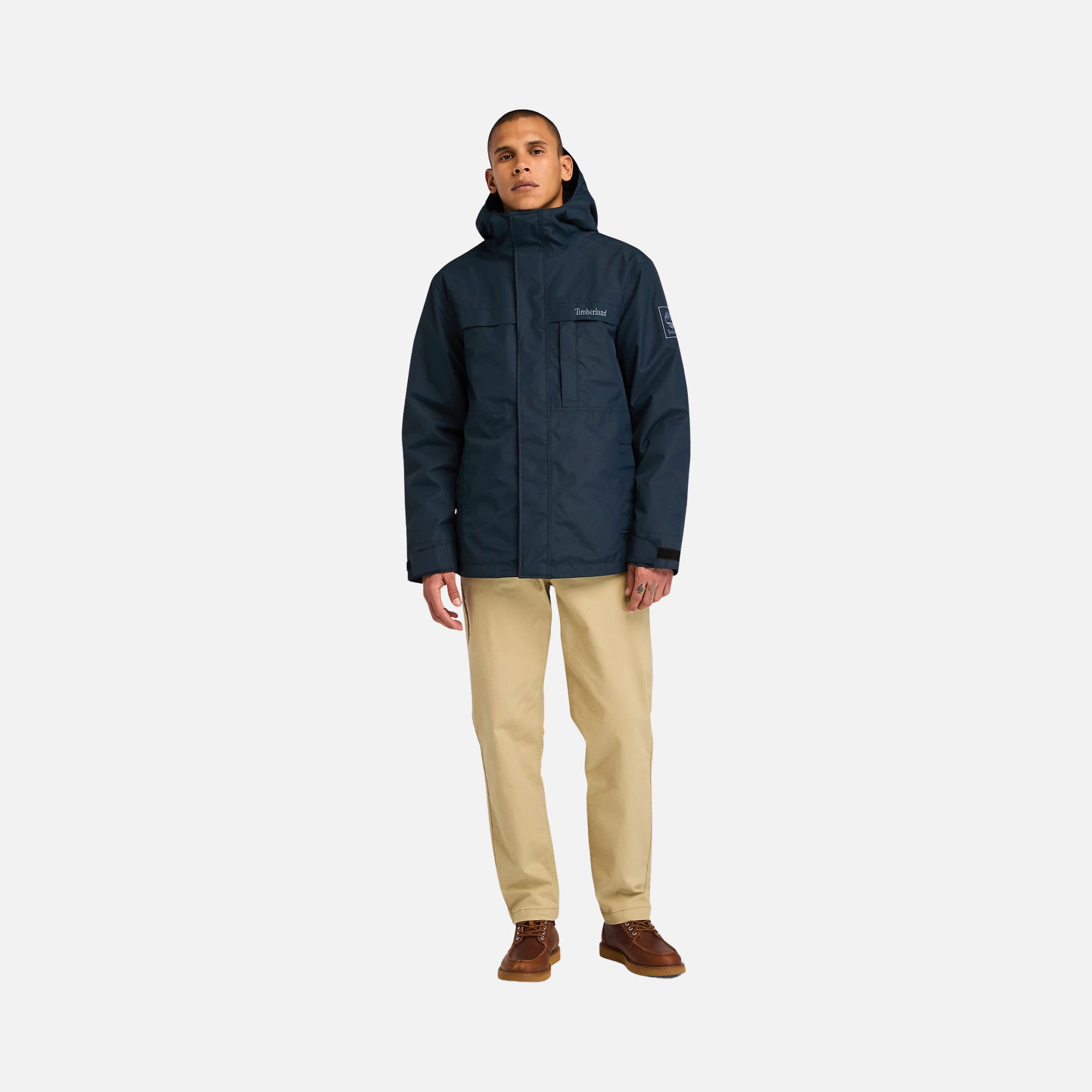 Timberland Benton Waterproof 3in1 Full-Zip Hoodie Erkek Ceket