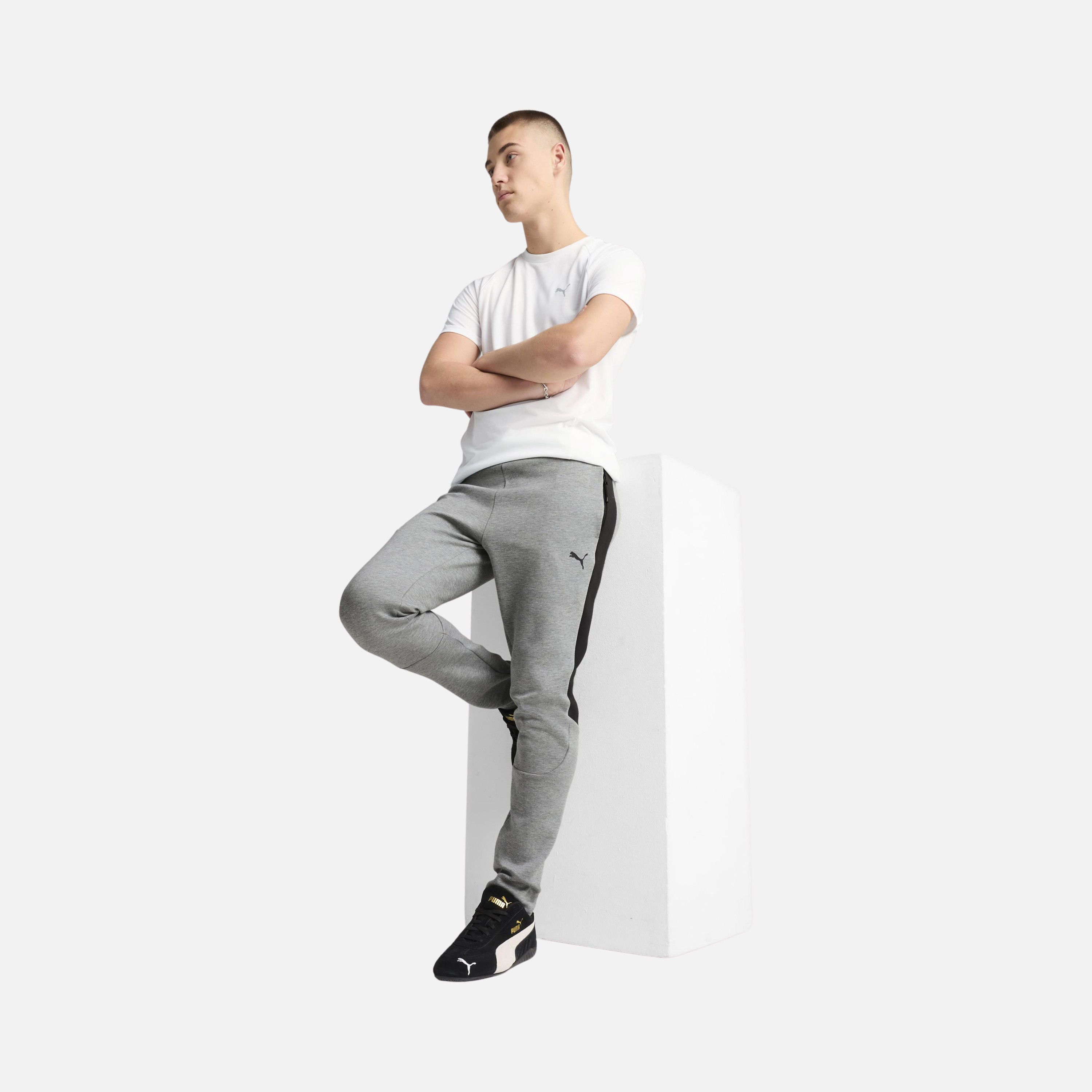 Puma Sportswear Evostripe DryCELL Core Colorblock Slim Cut Erkek Eşofman Altı