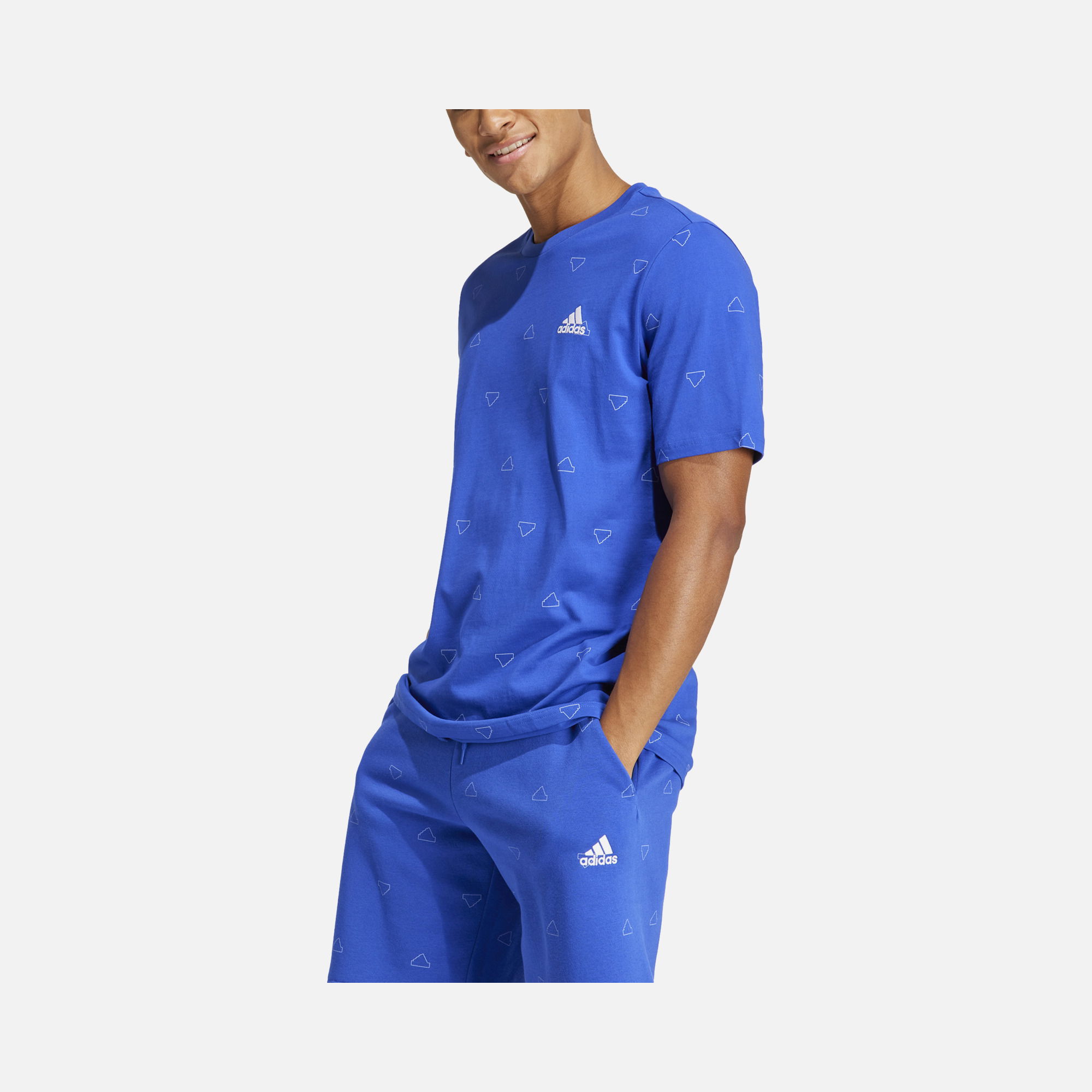 adidas Sportswear Monogram Graphic Short-Sleeve Erkek Tişört