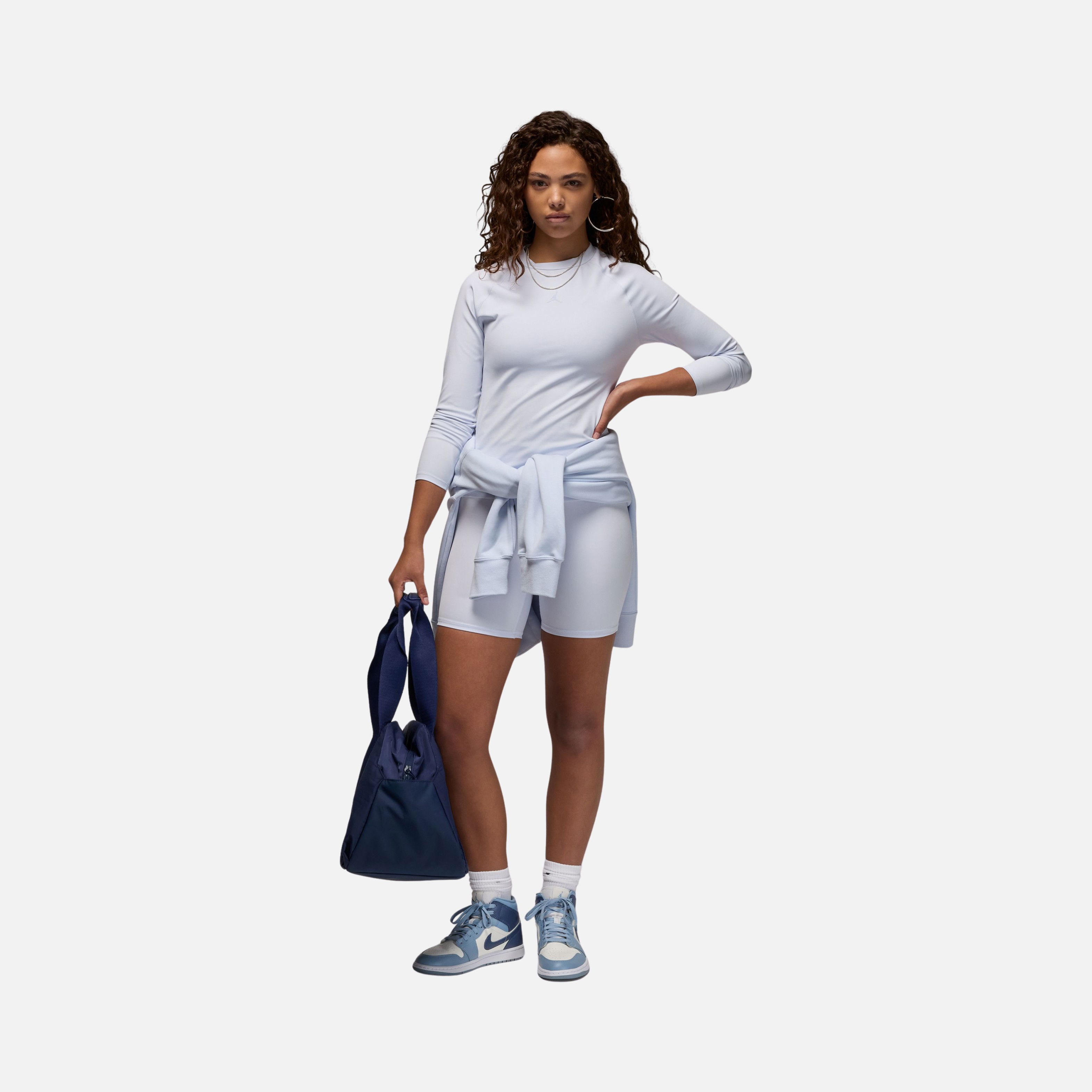 Nike Dri-Fit Jordan Sport Bodycon Training Long-Sleeve Kadın Tişört