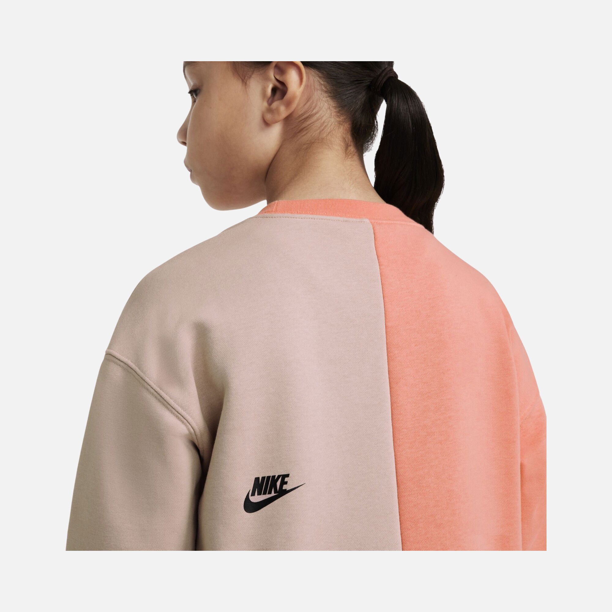 Nike Sportswear French Terry Color Block (Girls') Çocuk Sweatshirt