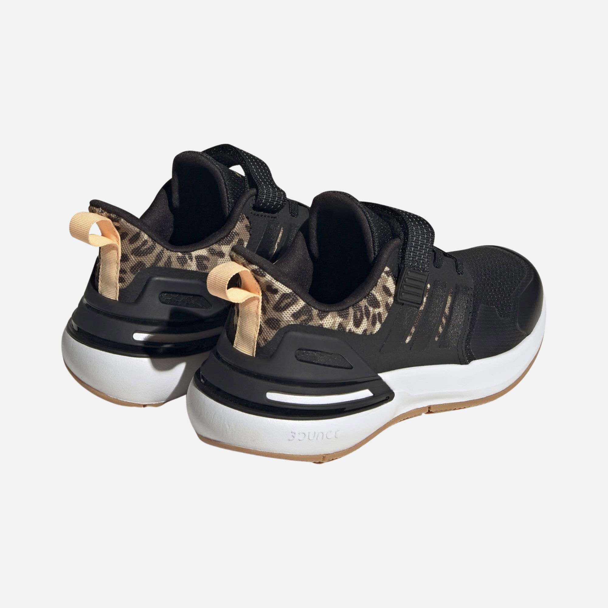 adidas Sportswear Rapidasport Bounce Elastic Lace Leopard (PS) Spor Ayakkabı
