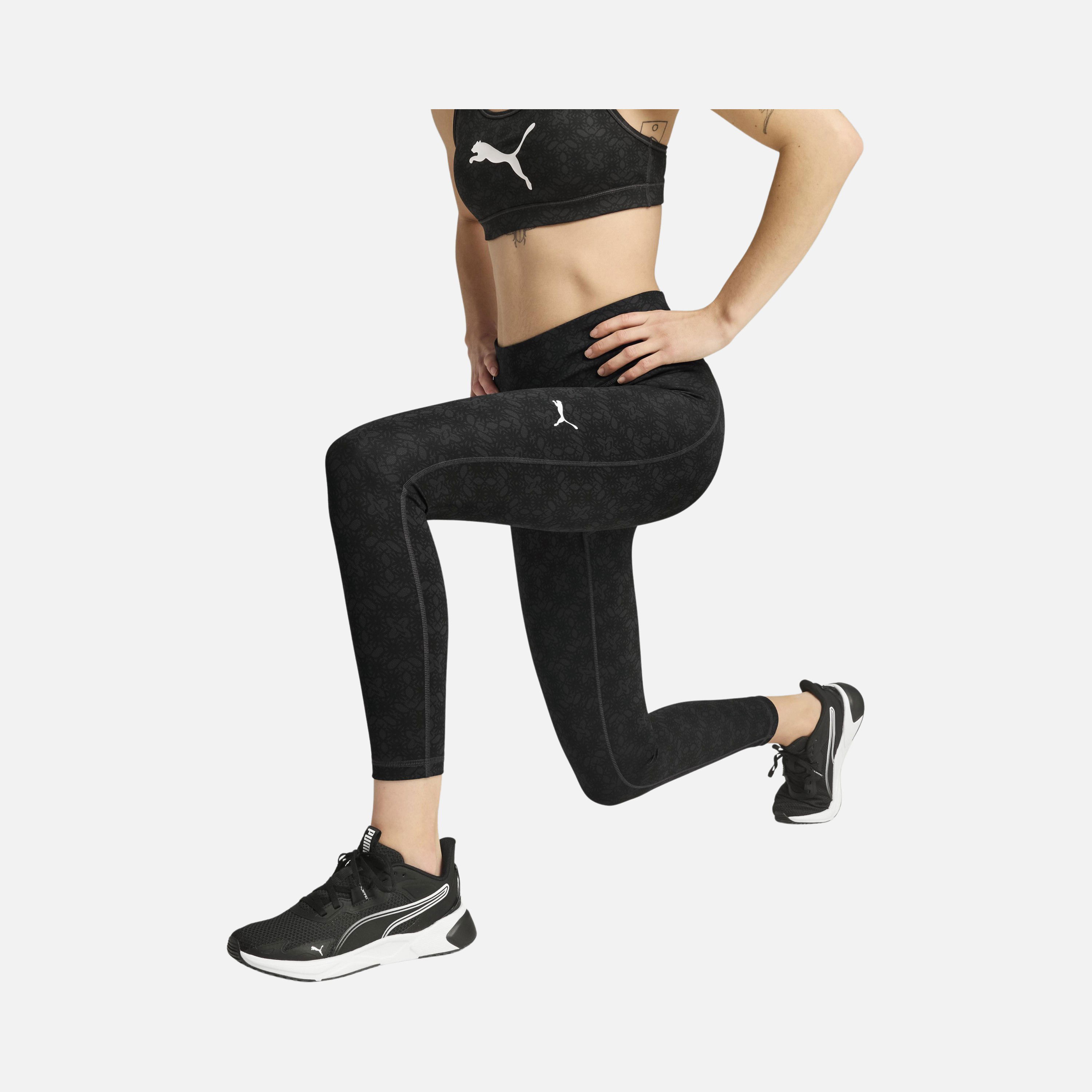 Puma DryCELL TAD Graphic 7/8 All Over Printed High-Waisted Gym & Training Kadın Tayt