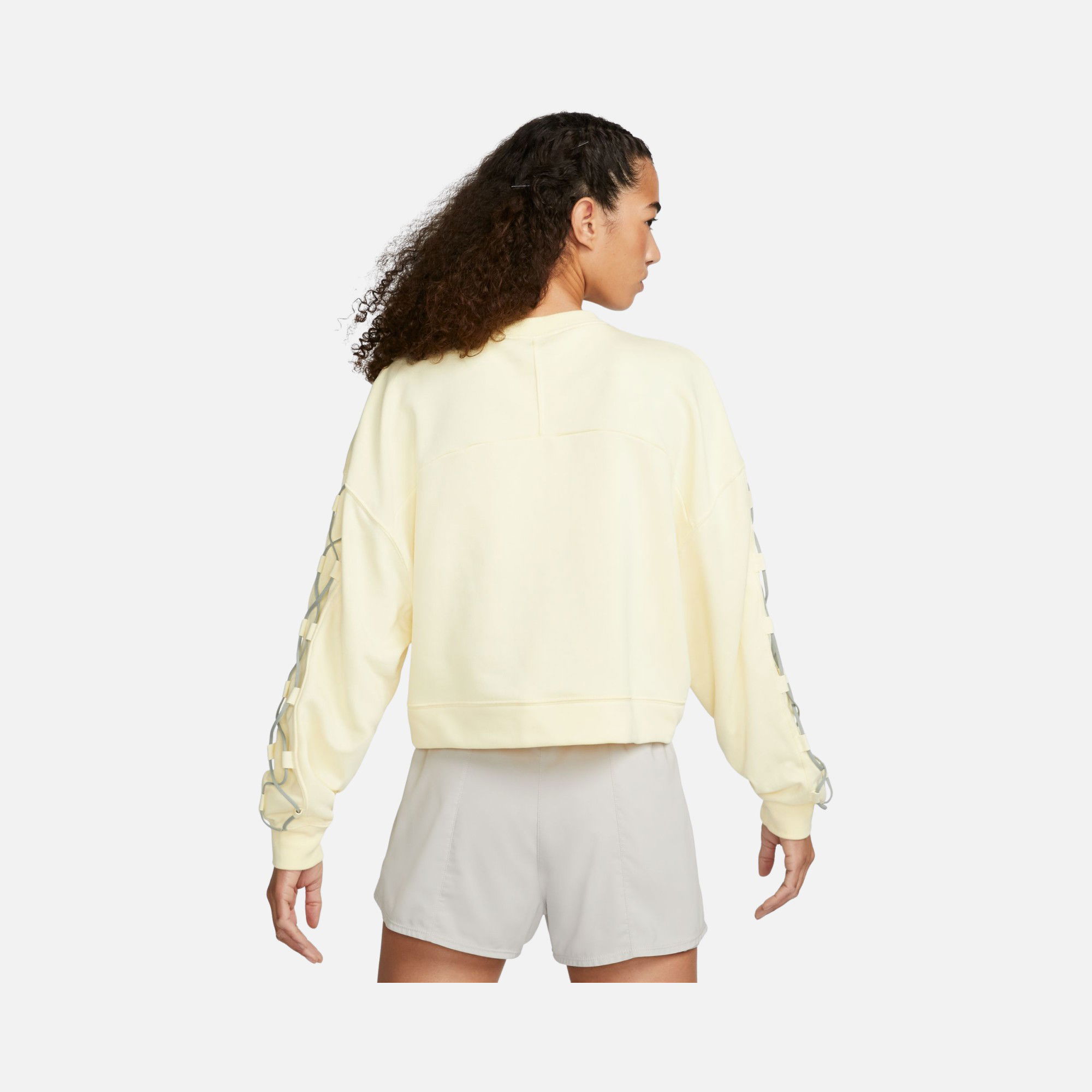 Nike Dri-Fit Get Fit French Terry Novelty Training Kadın Sweatshirt