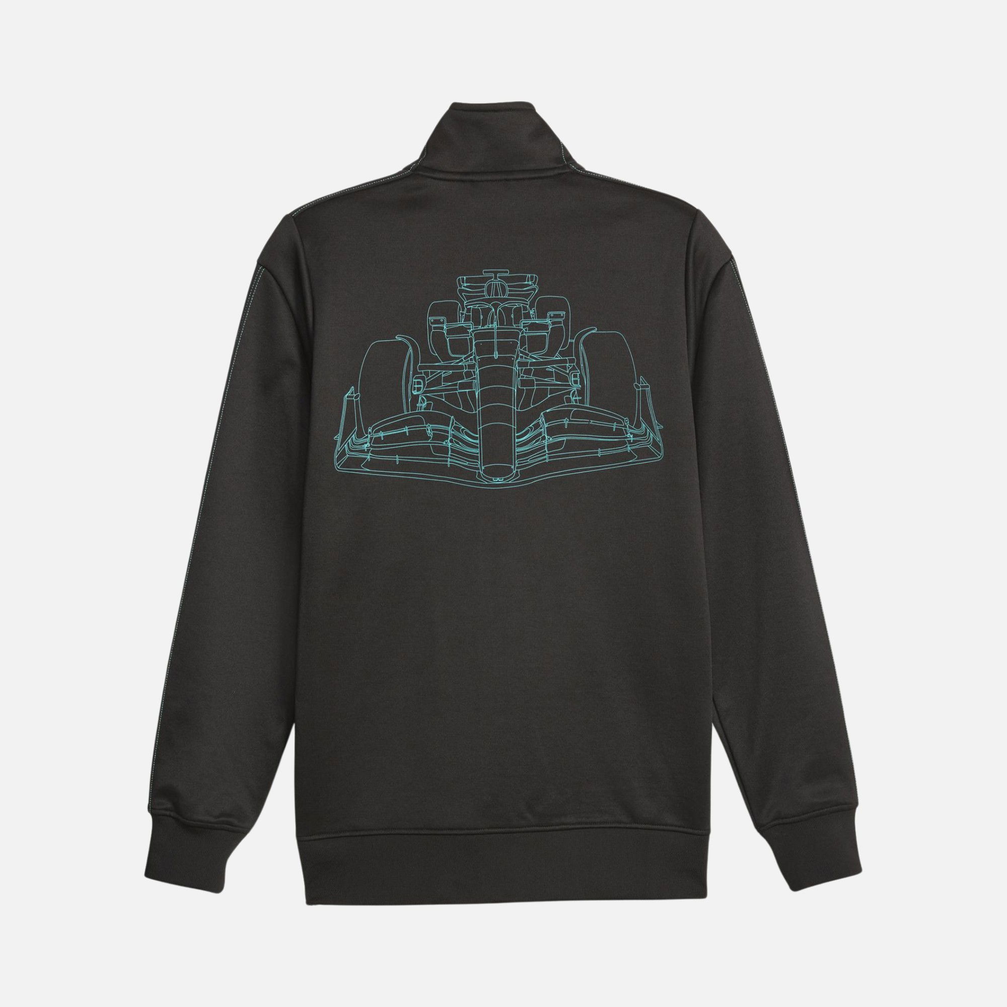 Puma Sportswear Mercedes-AMG F1 Mt7 Graphic Full-Zip Erkek Ceket