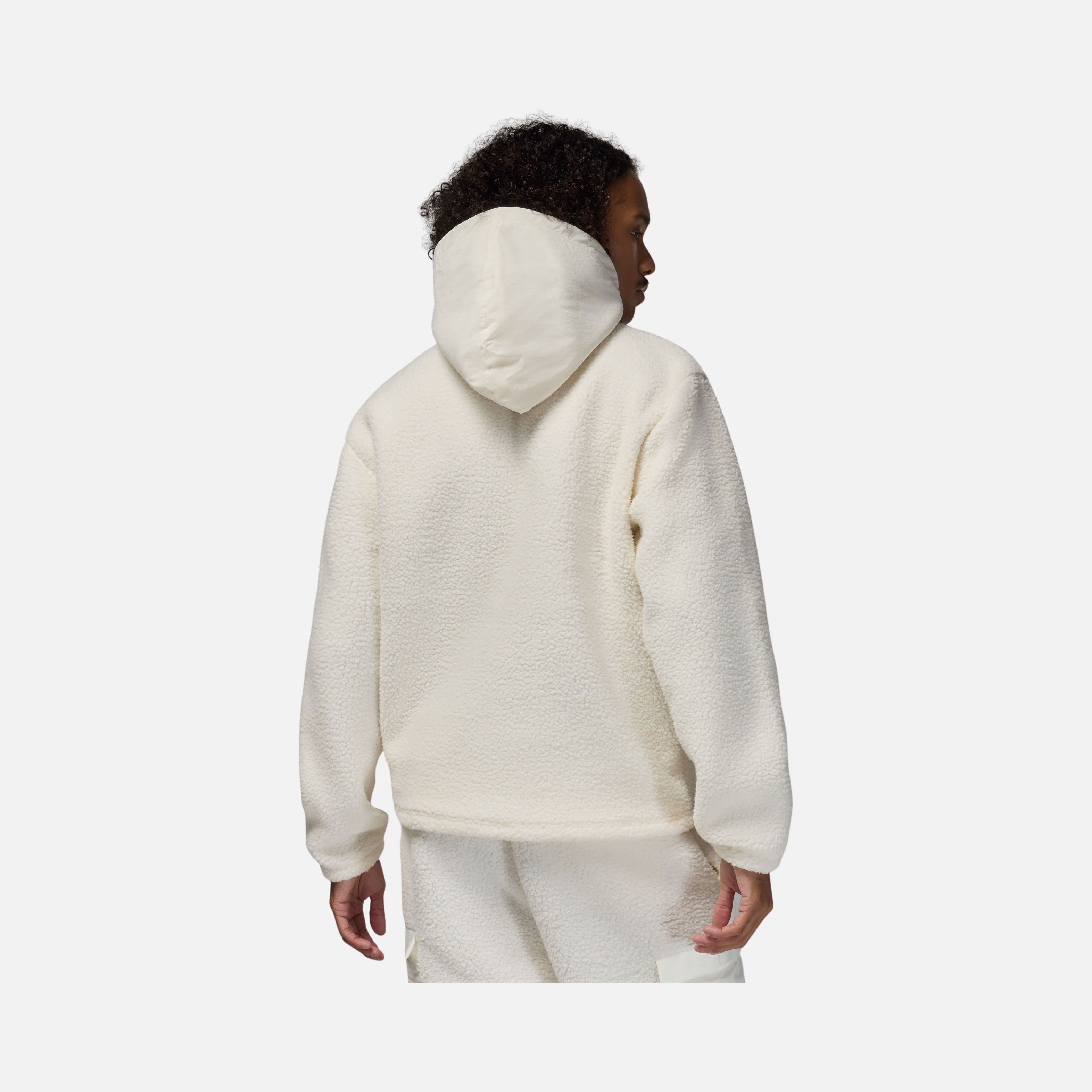 Nike Jordan Flight Sherpa Half-Zip Hoodie Erkek Sweatshirt