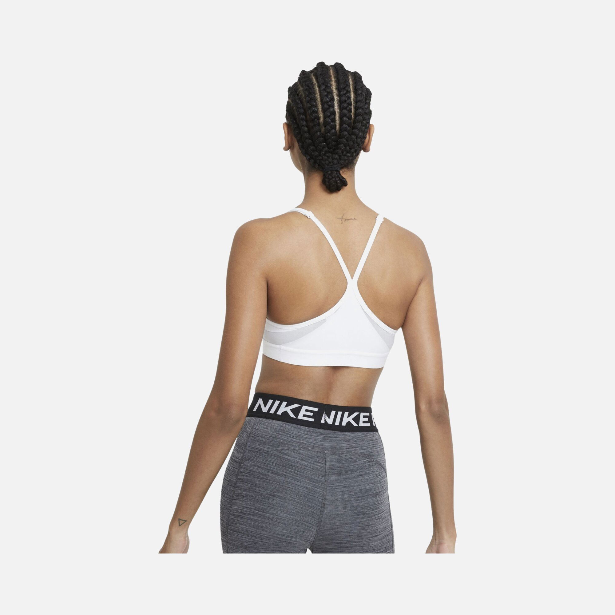 Nike Dri-Fit Indy V Neck Light-Support Sports Training Kadın Bra