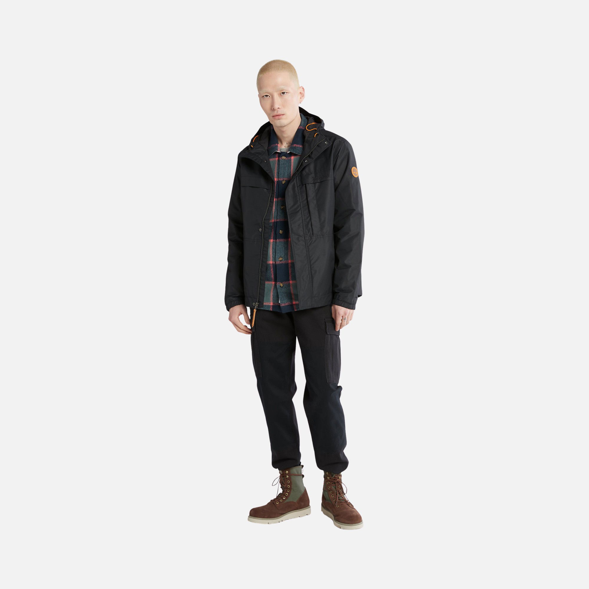 Timberland Sportswear Water Resistant Shell Full-Zip Hoodie Erkek Ceket