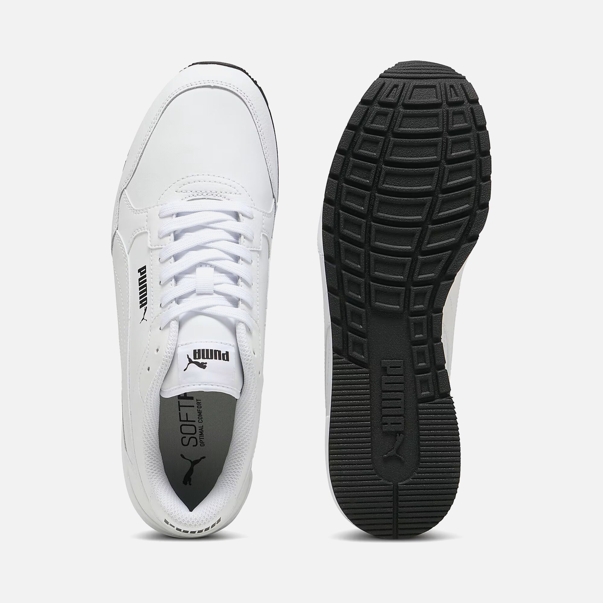 Puma Sportswear ST Runner V4 Leather Erkek Spor Ayakkabı