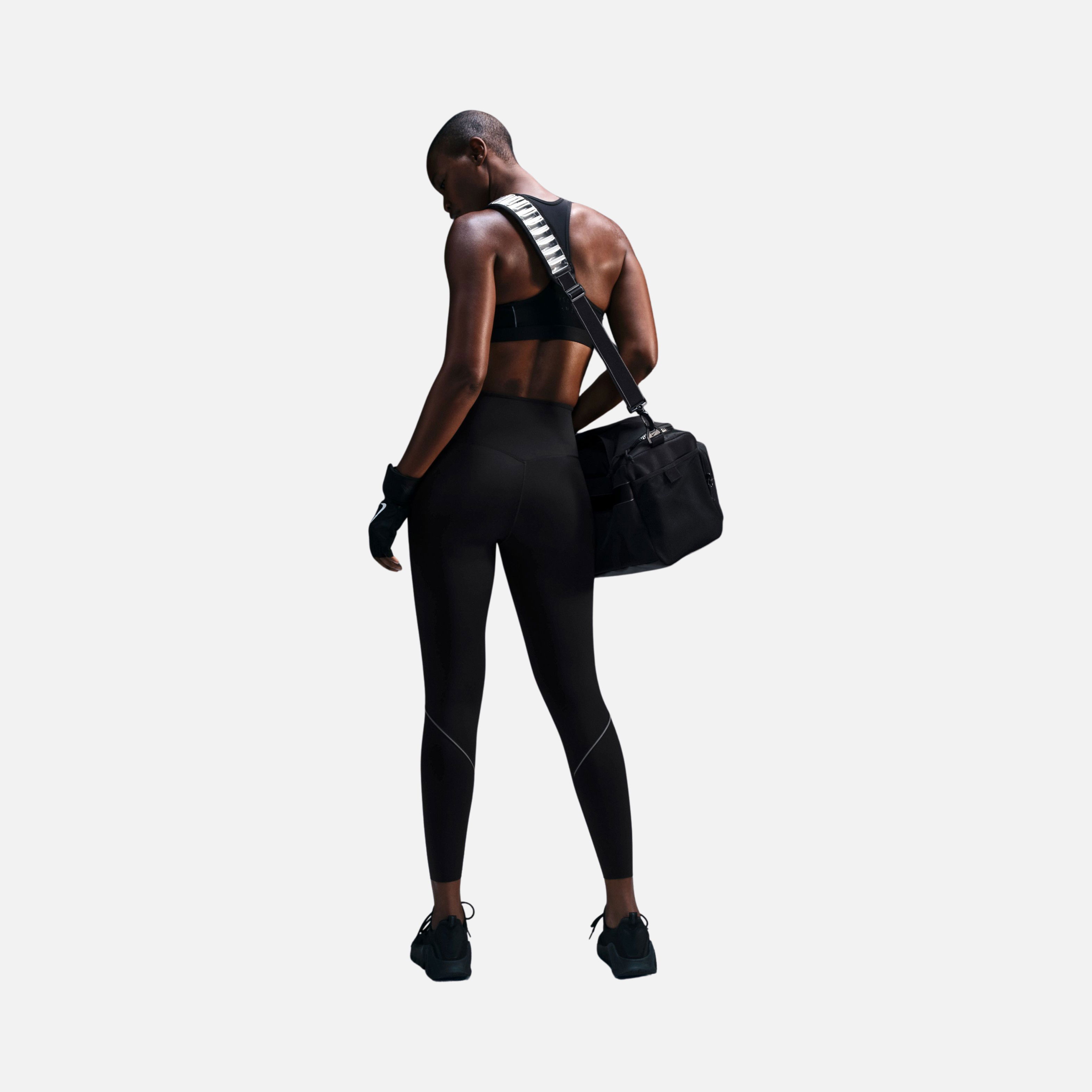 Nike Go Firm-Support High-Waisted Reflective 7/8 Training Kadın Tayt