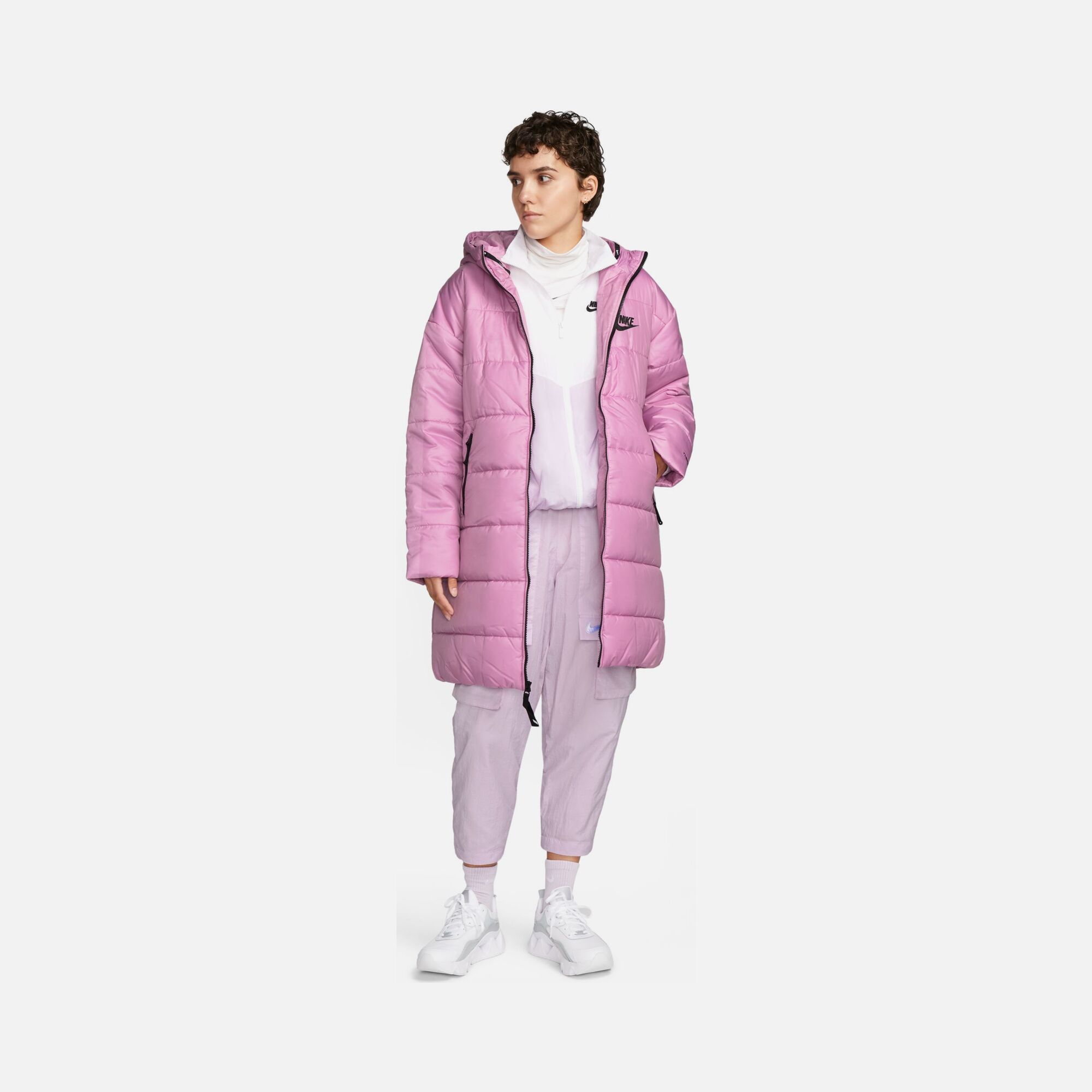 Nike Sportswear Therma-Fit Full-Zip Hoodie Kadın Parka