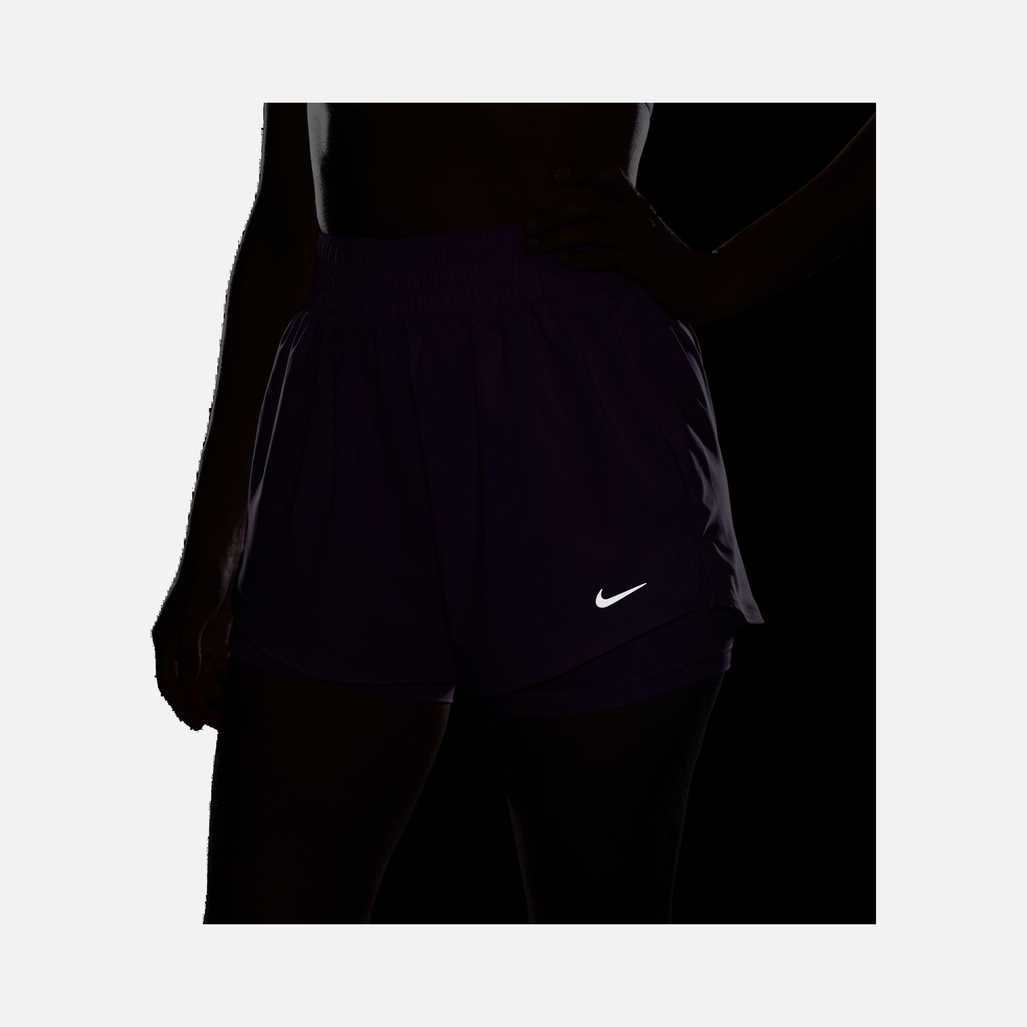 Nike Dri-Fit One High-Waisted 3" 2-in-1 Training Kadın Şort