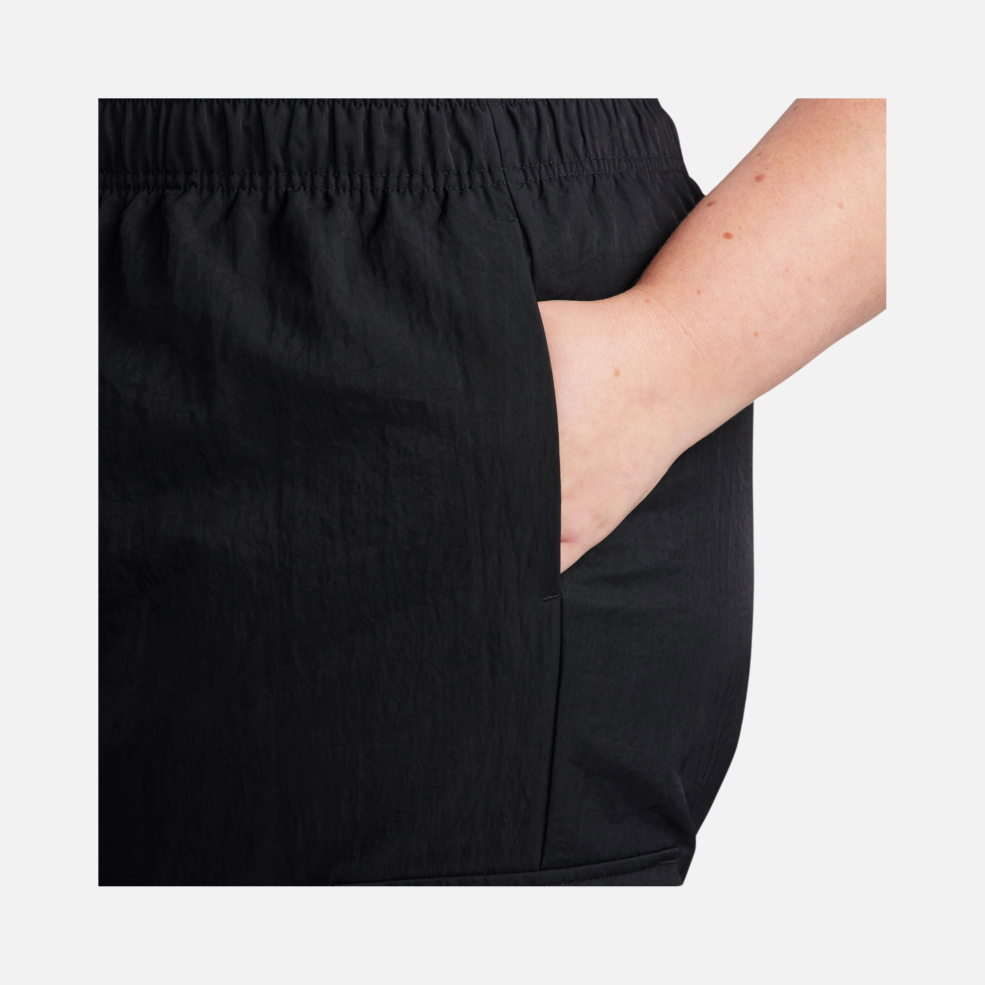 Nike Sportswear Essential High-Waisted Woven Cargo (Plus Size) Kadın Pantolon
