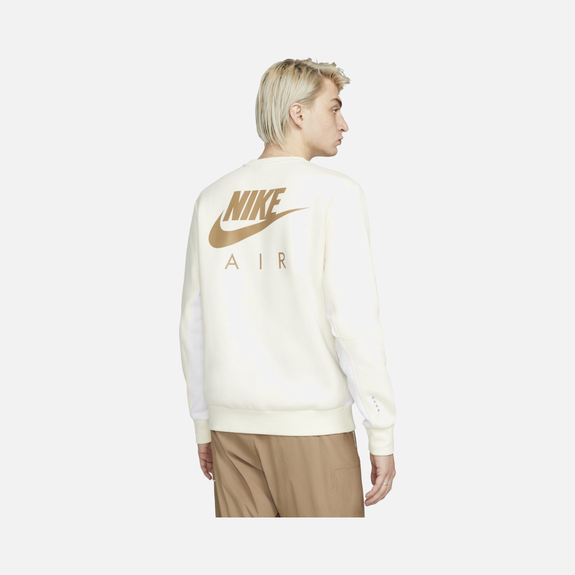 Nike Sportswear Air Brushed-Back Fleece Erkek Sweatshirt