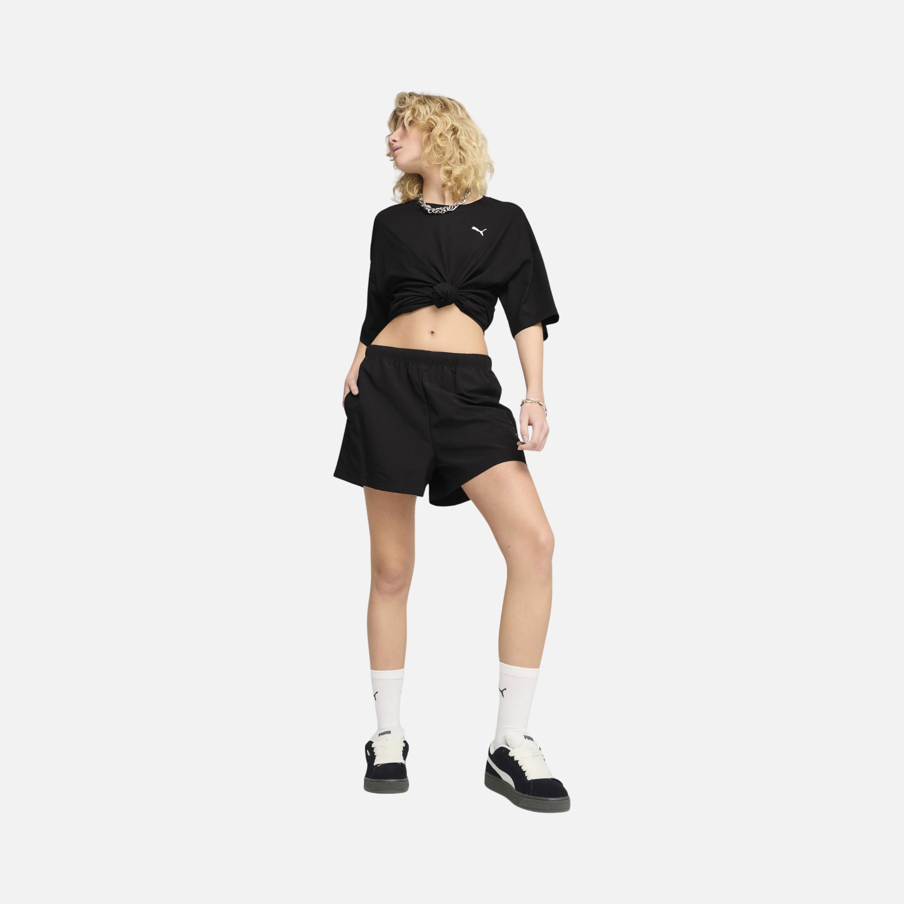 Puma Sportswear Wardrobe Essentials Woven Fabric Kadın Şort