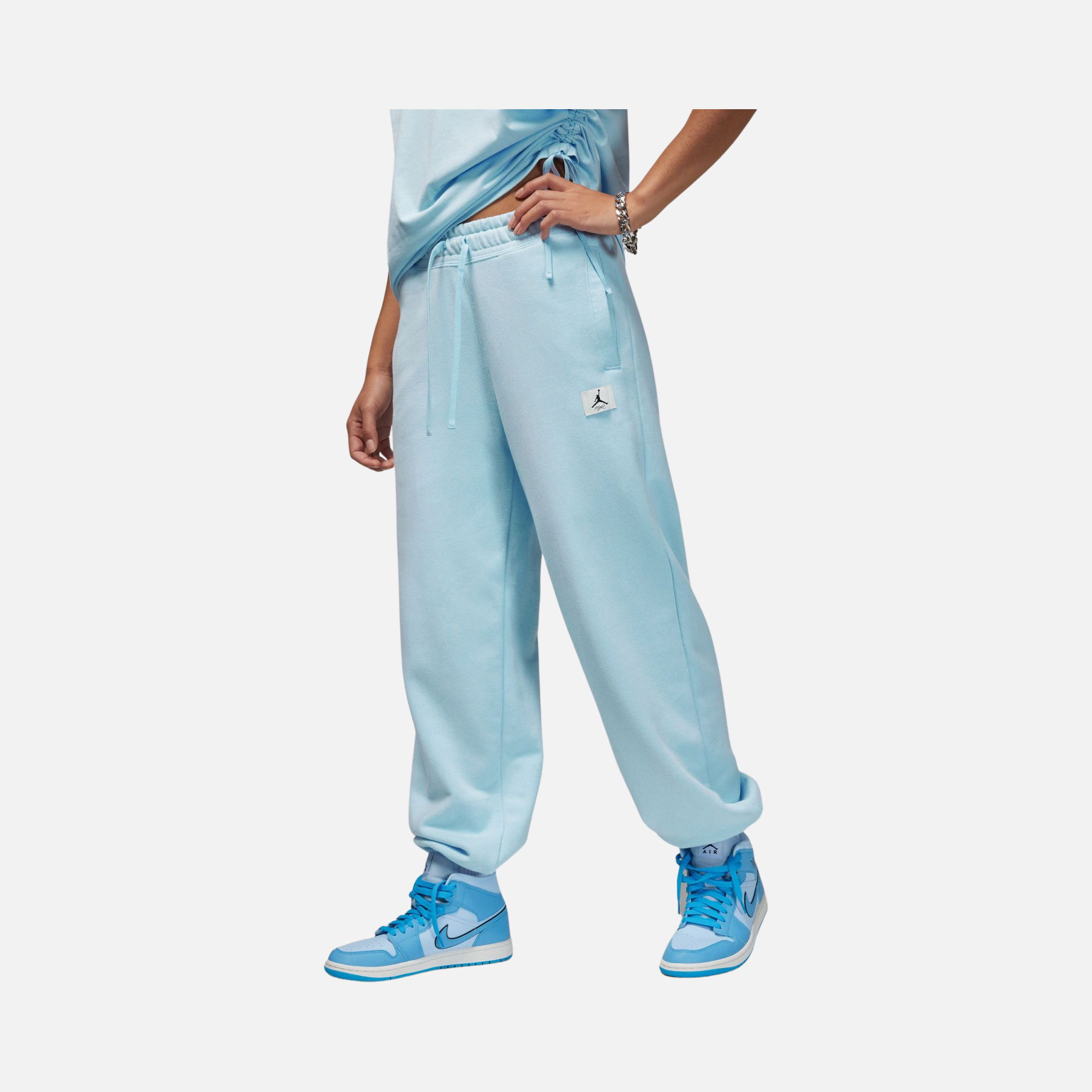 Nike Jordan Flight Fleece Wide Kadın Eşofman Altı