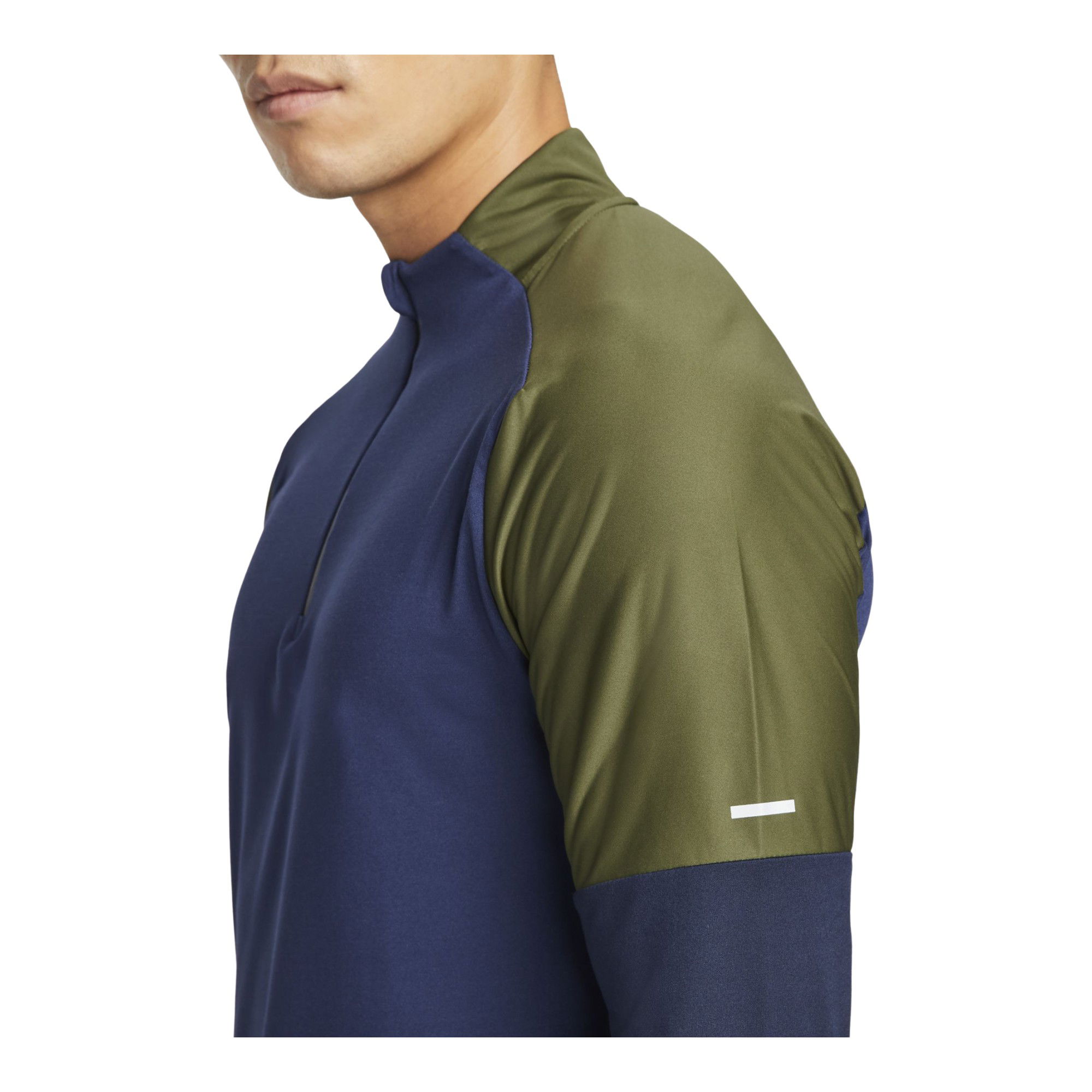 Nike Dri-Fit Trail Running 1/2-Zip Long-Sleeve Erkek Tişört