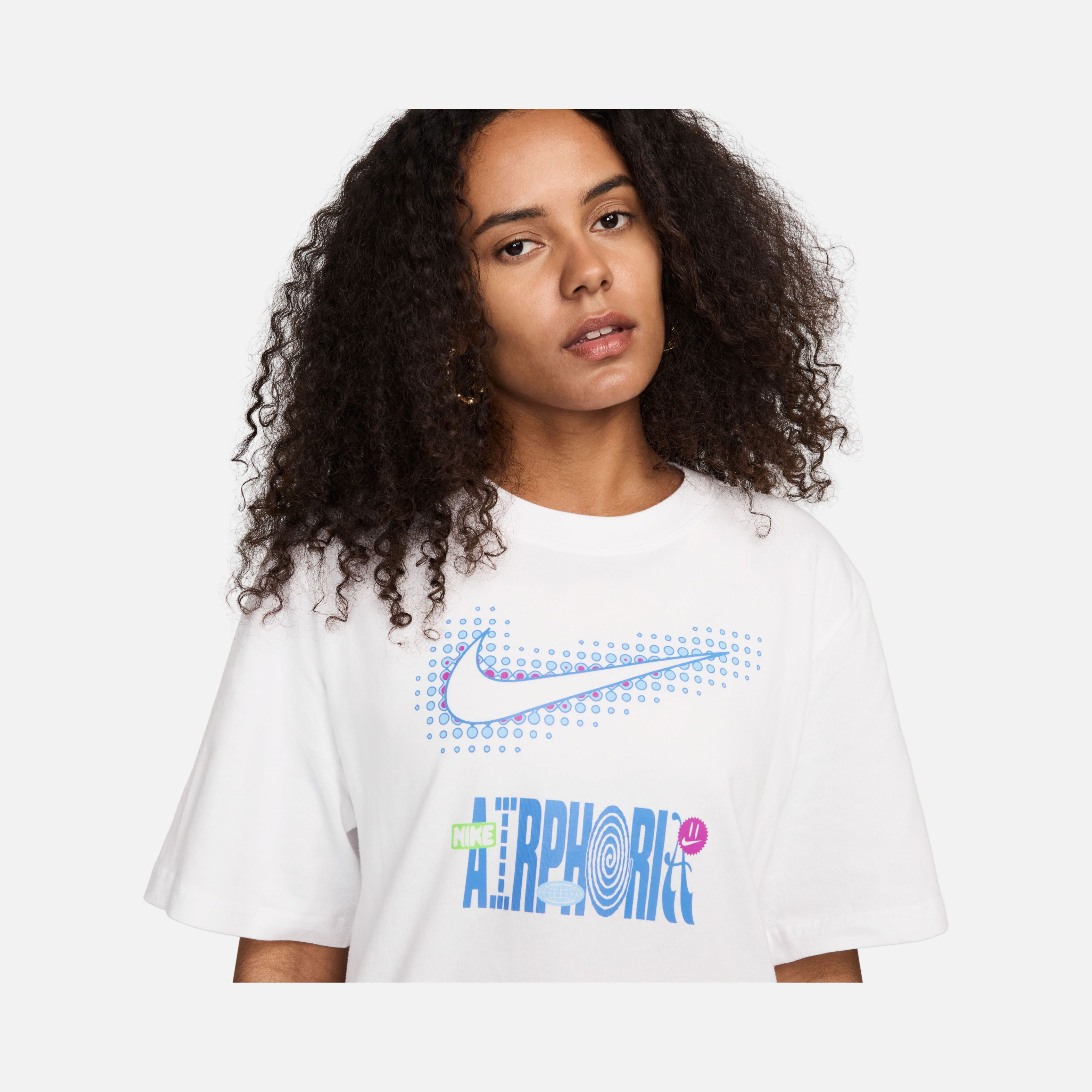 Nike Sportswear Oc2 Festival Graphic Boyfriend Short-Sleeve Kadın Tişört