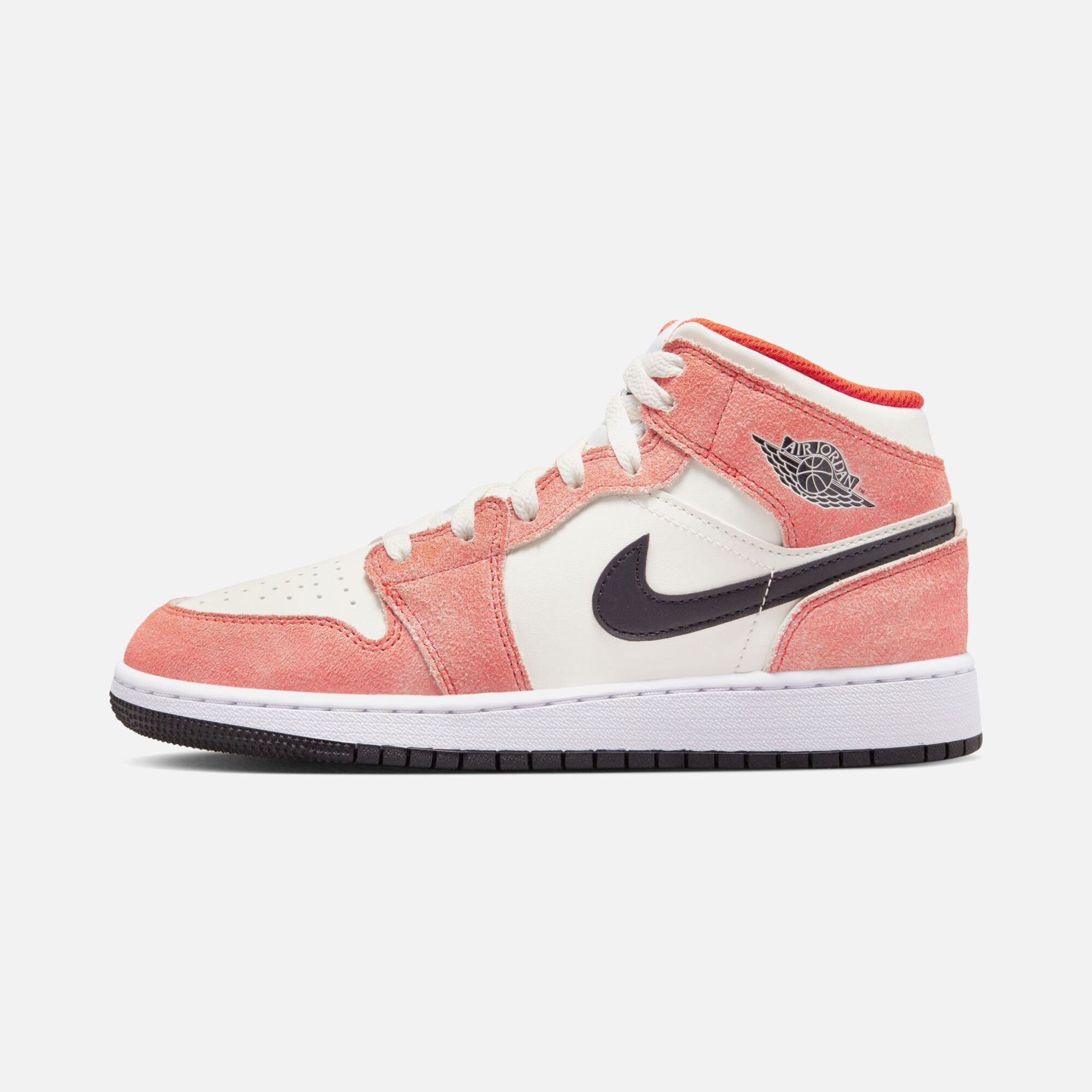 Nike Air Jordan 1 Mid SE ''Suede Detail'' (GS) Spor Ayakkabı