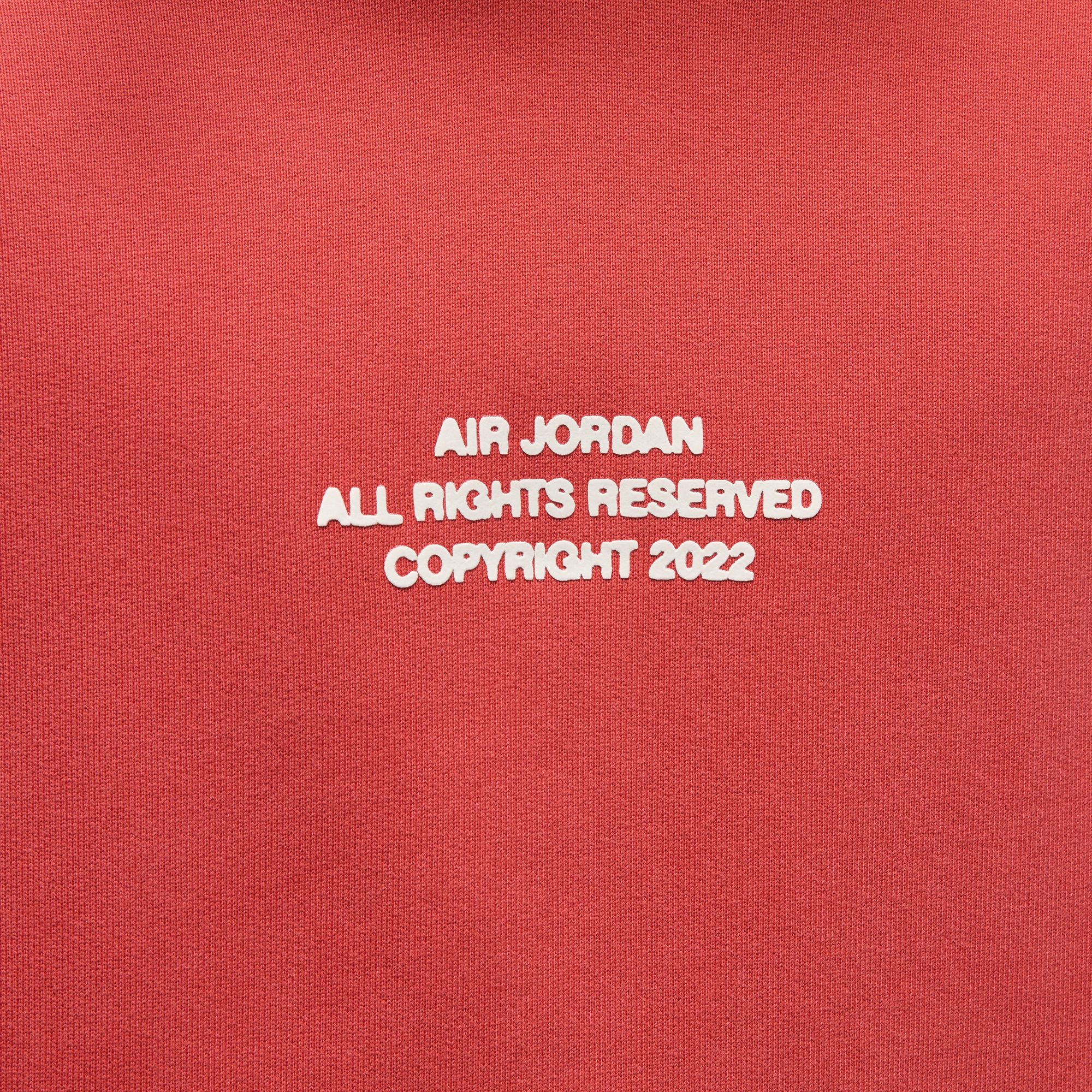 Nike Jordan Flight Paris Heritage Fleece Pullover Hoodie Erkek Sweatshirt