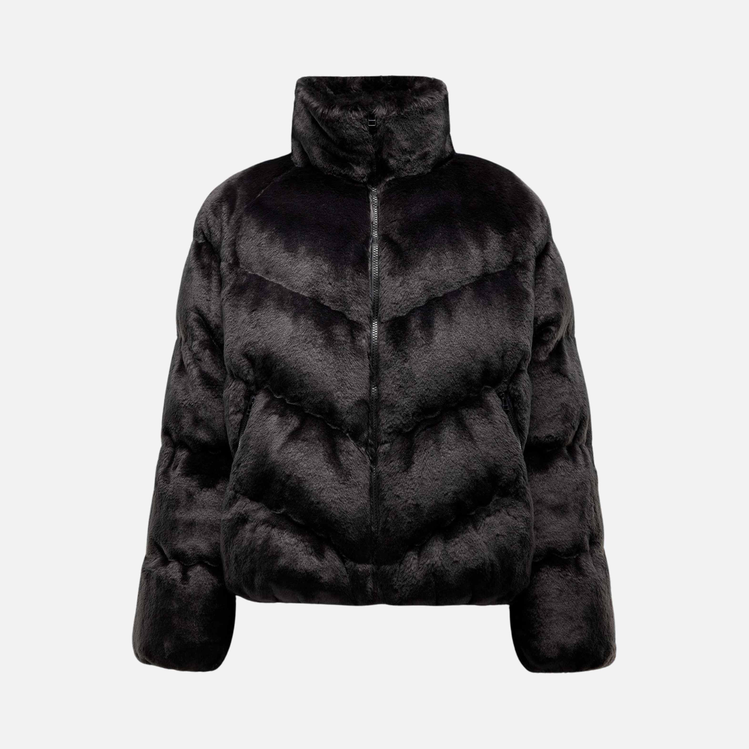 Nike Sportswear Windpuffer Therma-Fit Loose Faux Fur Full-Zip Kadın Mont