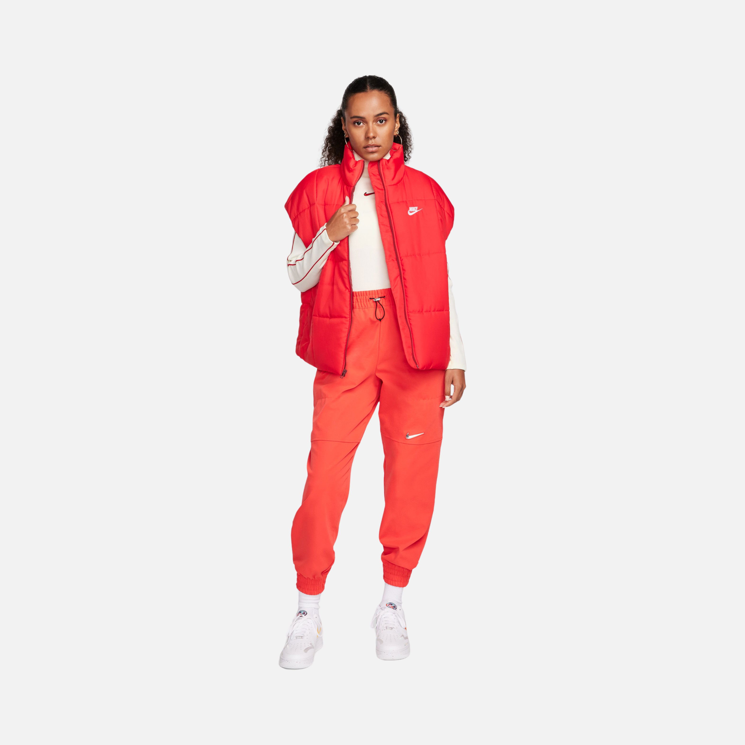 Nike Sportswear Stretchy Twill Turtleneck Long-Sleeve Kadın Tişört