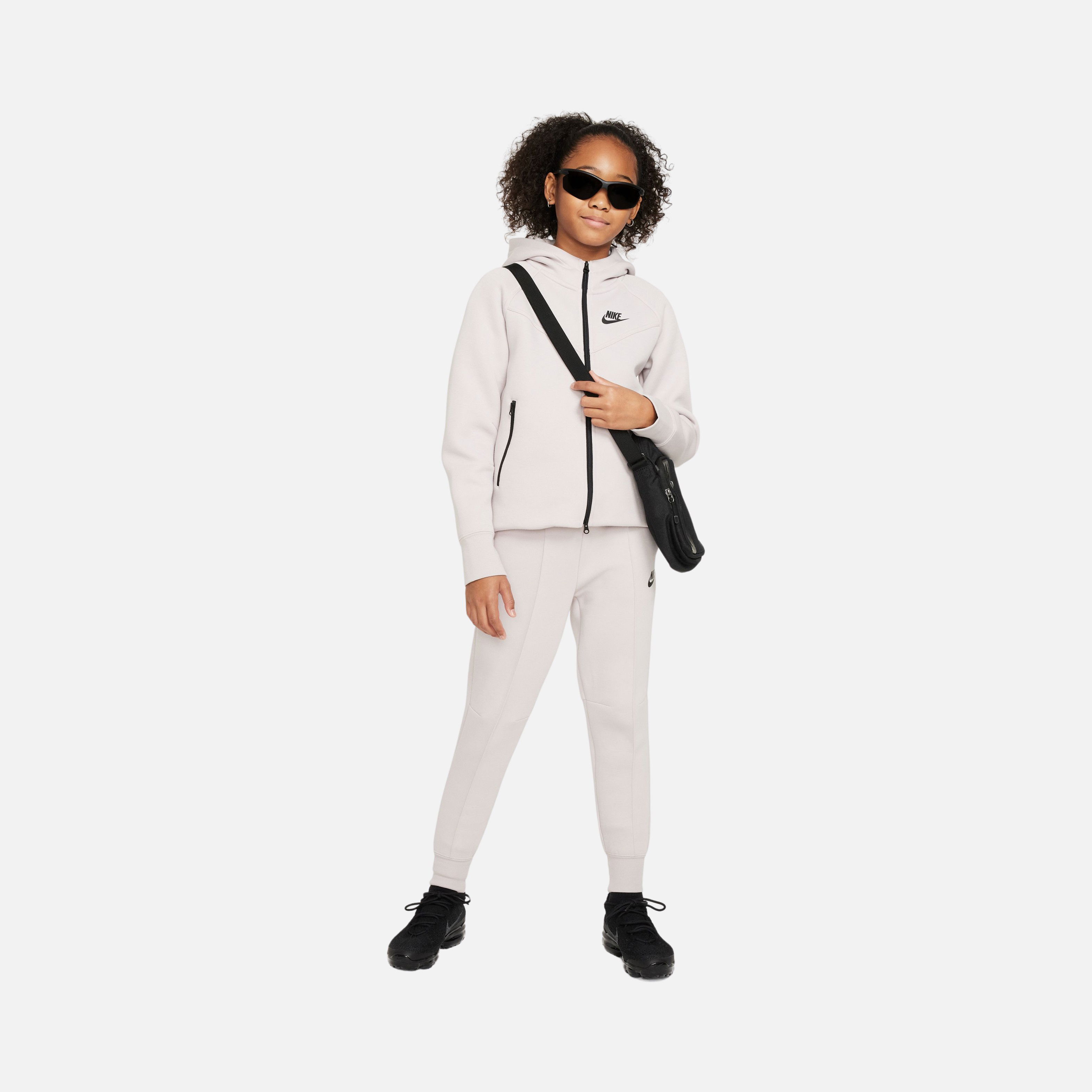 Nike Sportswear Tech Fleece Full-Zip Hoodie SU24 (Girls') Çocuk Sweatshirt