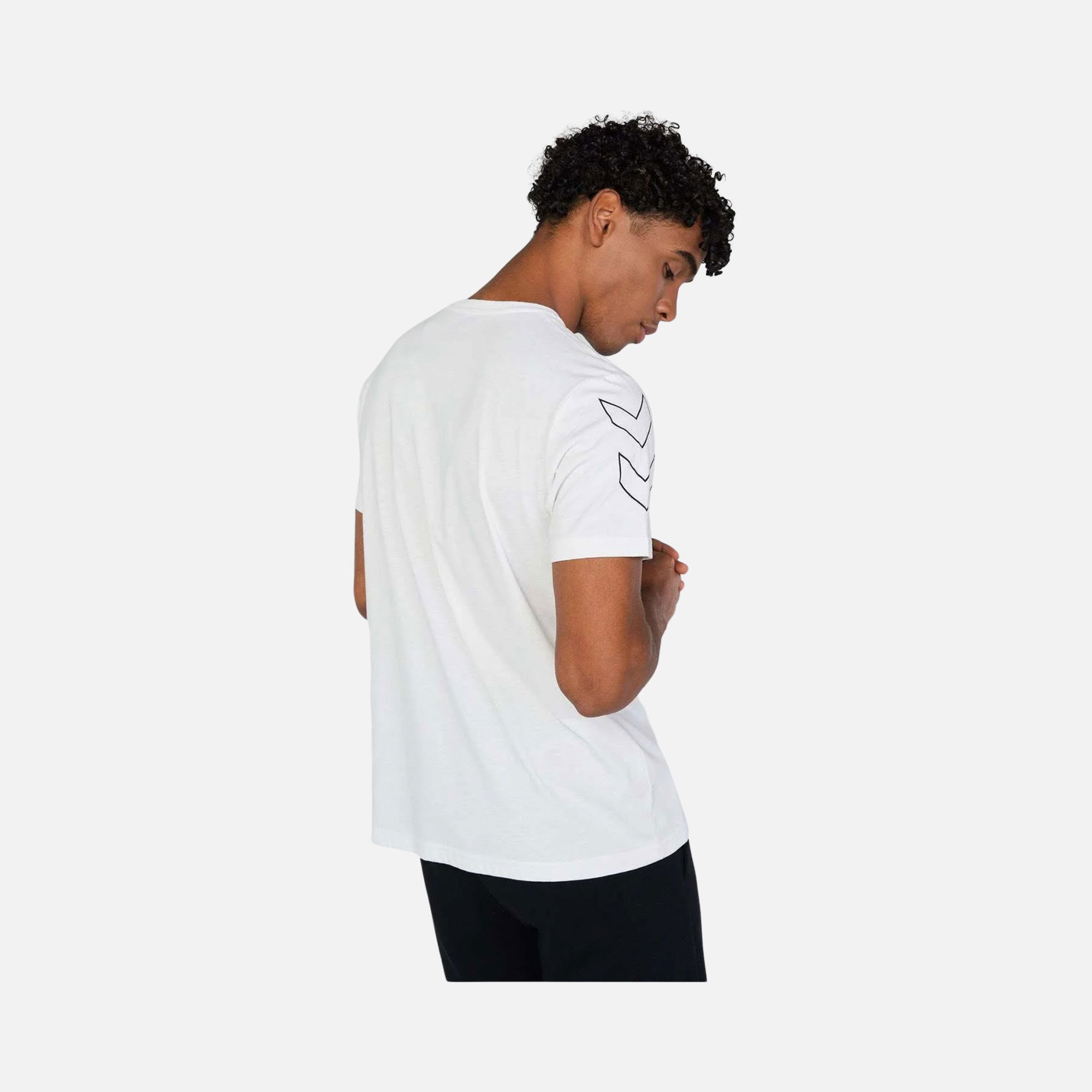 Hummel Sportswear T-TE Jeff Cotton Short-Sleeve Erkek Tişört