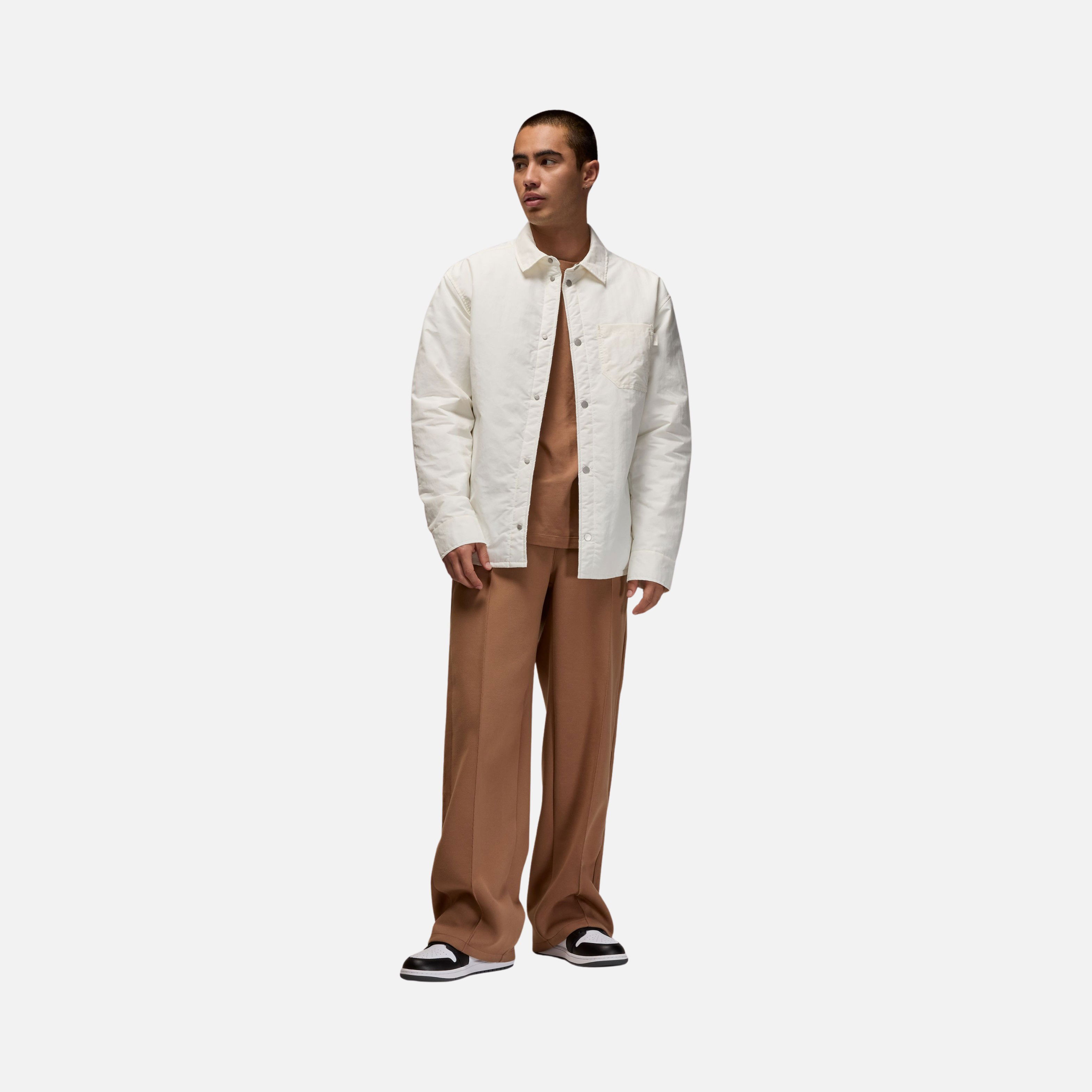 Nike Air Jordan Full-Snap Closures Long-Sleeve Erkek Gömlek
