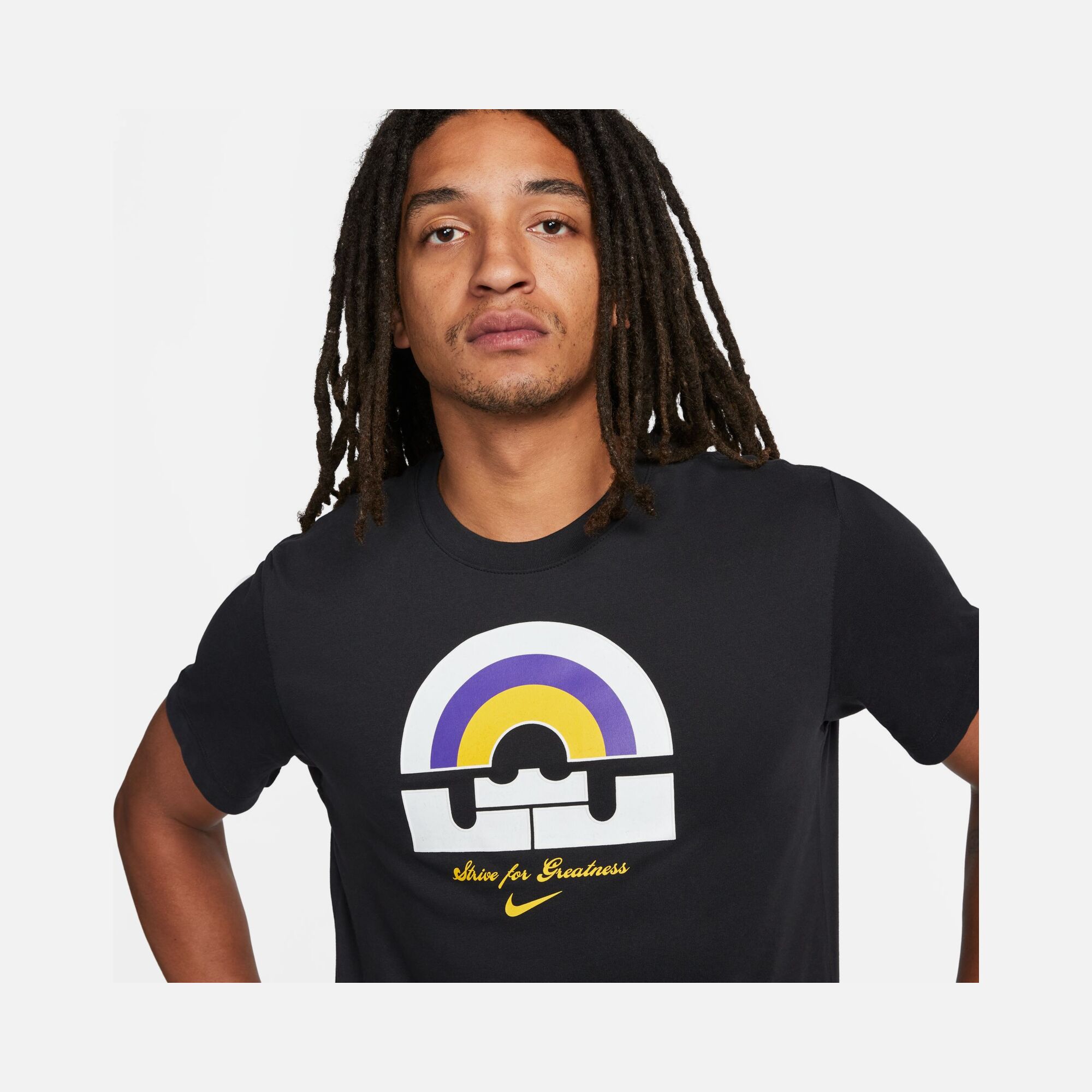 Nike Dri-Fit LeBron Basketball Short-Sleeve Erkek Tişört