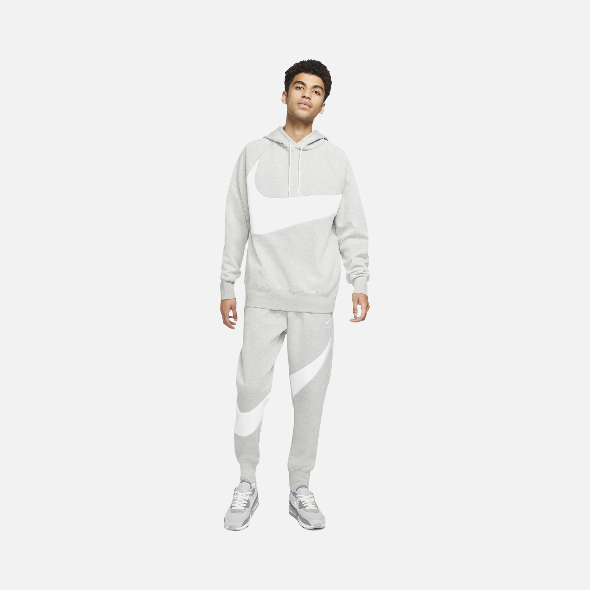 Nike Sportswear Swoosh Tech Fleece Pullover Hoodie Erkek Sweatshirt