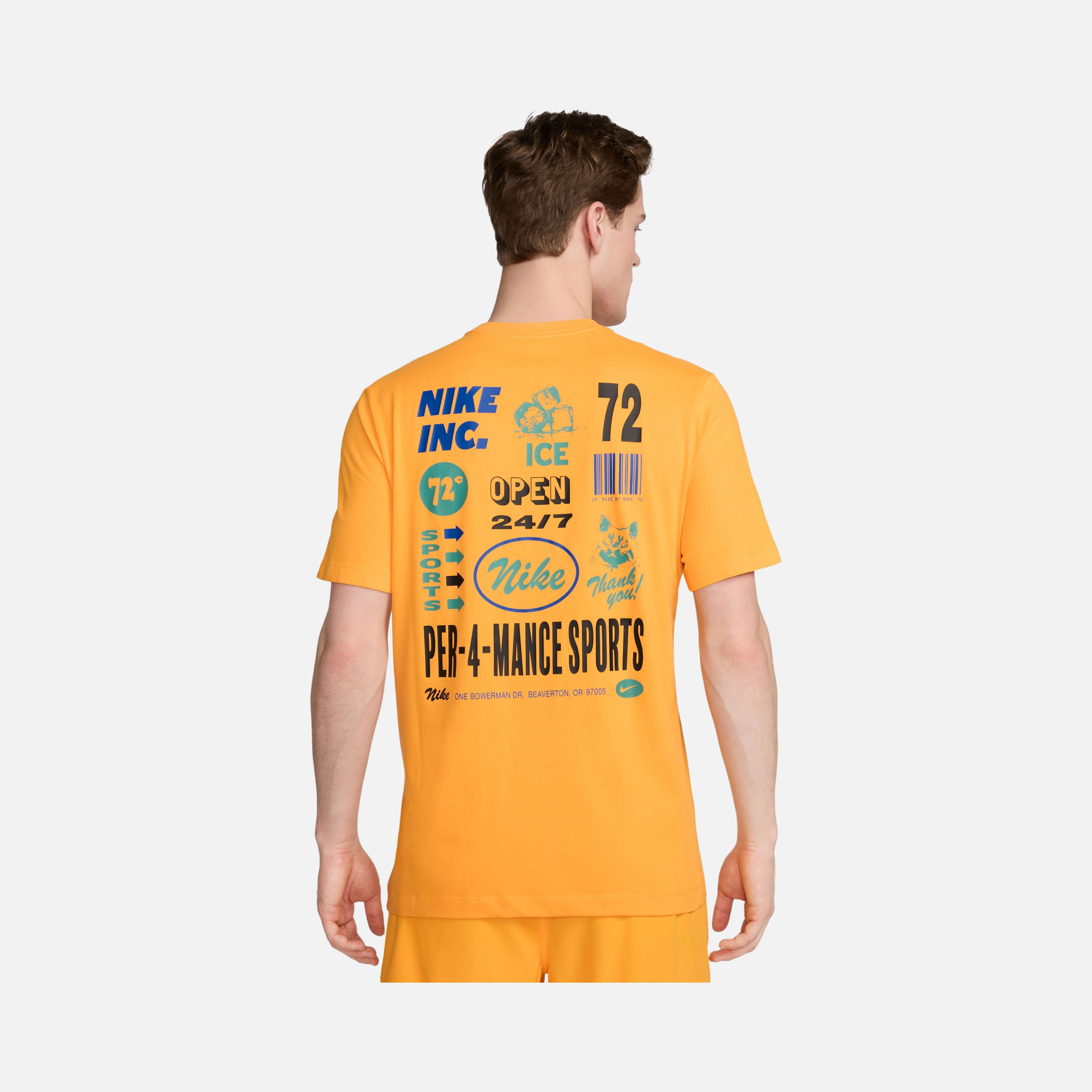 Nike Dri-Fit 3 ''Do Everything 24/7, 365'' Graphic Training Short-Sleeve Erkek Tişört