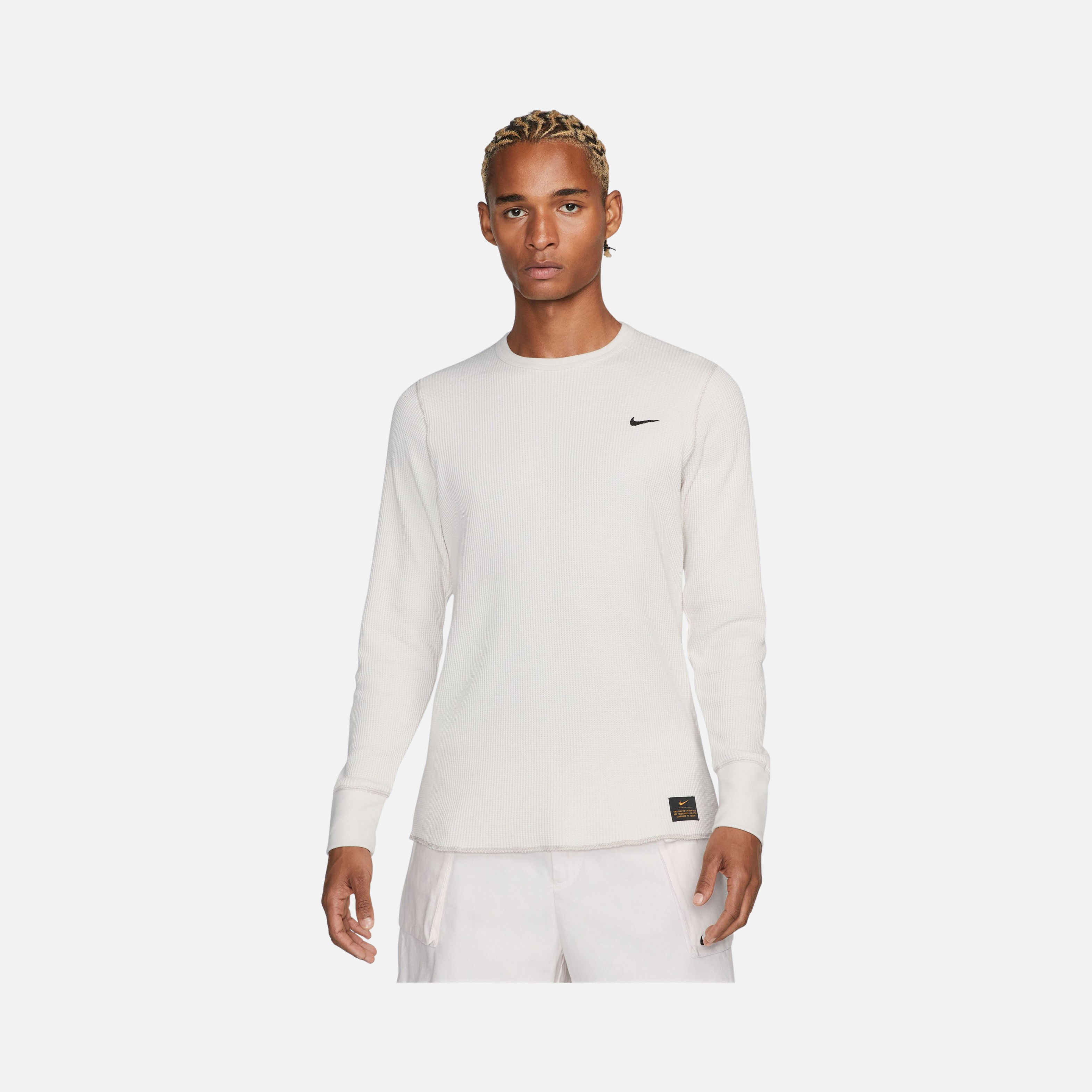 Nike Sportswear Heavyweight Waffle Long-Sleeve Erkek Tişört