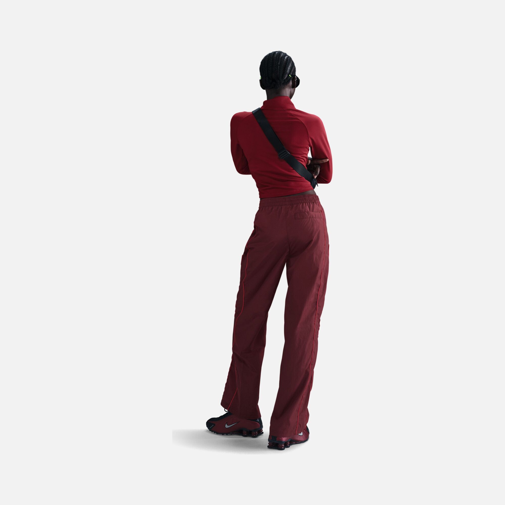 Nike Sportswear Windrunner High-Waisted Woven Open-Hem Kadın Eşofman Altı