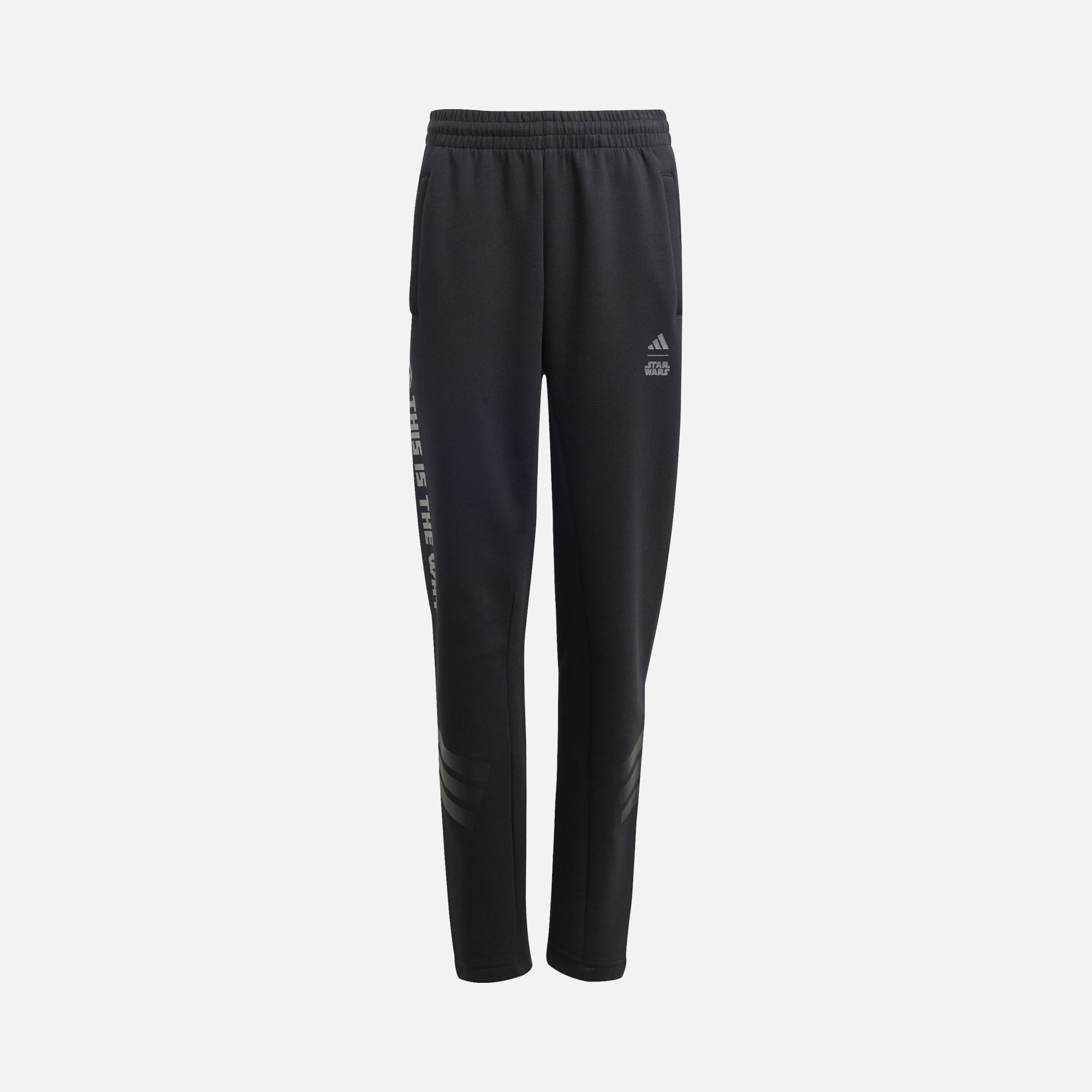 adidas X Star Wars The Mandalorian Graphic Print Regular Fit Gym & Training Çocuk Eşofman Altı