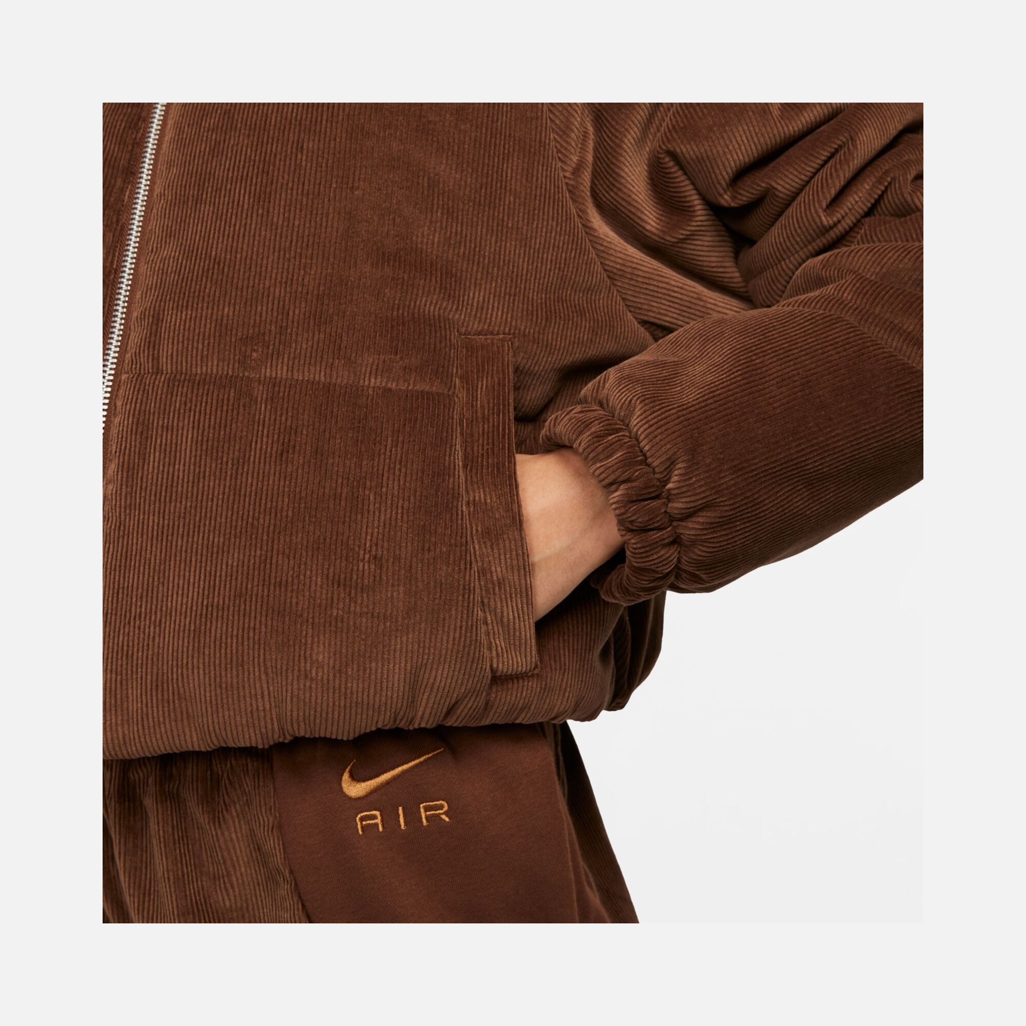 Nike Sportswear Air Therma-Fit Cord Winter Full-Zip Kadın Ceket