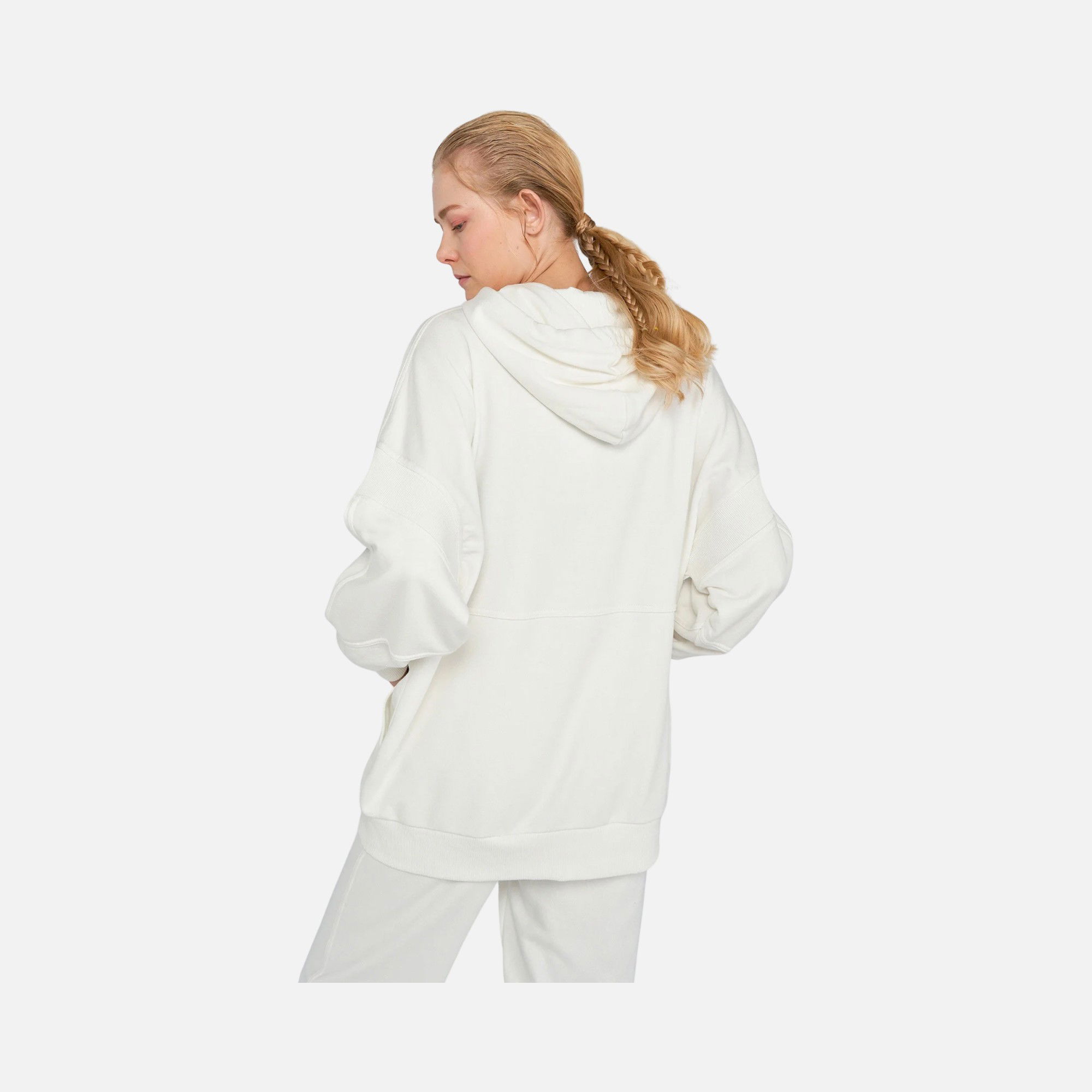 Hummel Sportswear Rasy Oversize Long Full-Zip Hoodie Kadın Sweatshirt