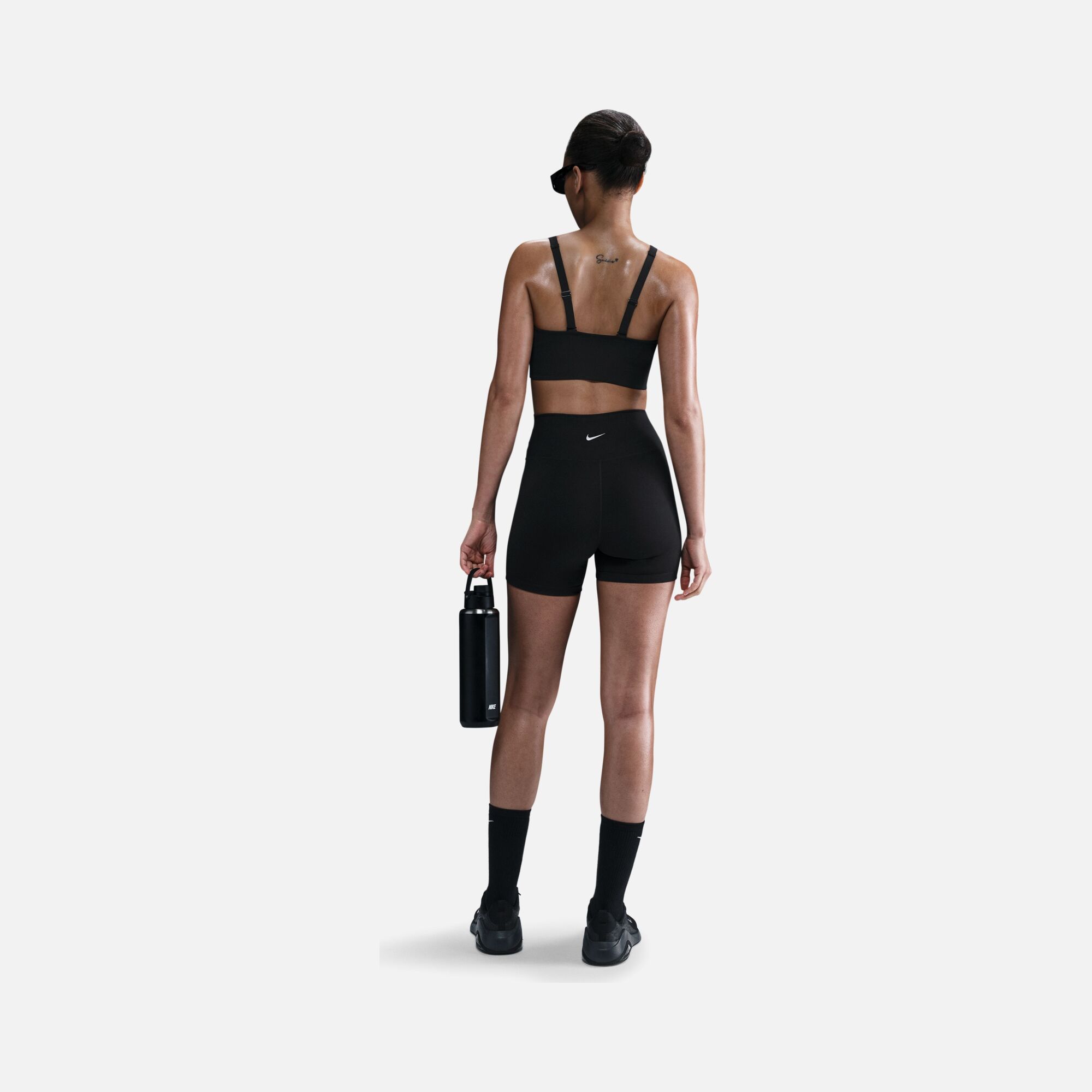 Nike Dri-Fit Alate Medium Support Long Design Long Pad Convertible Training Kadın Bra