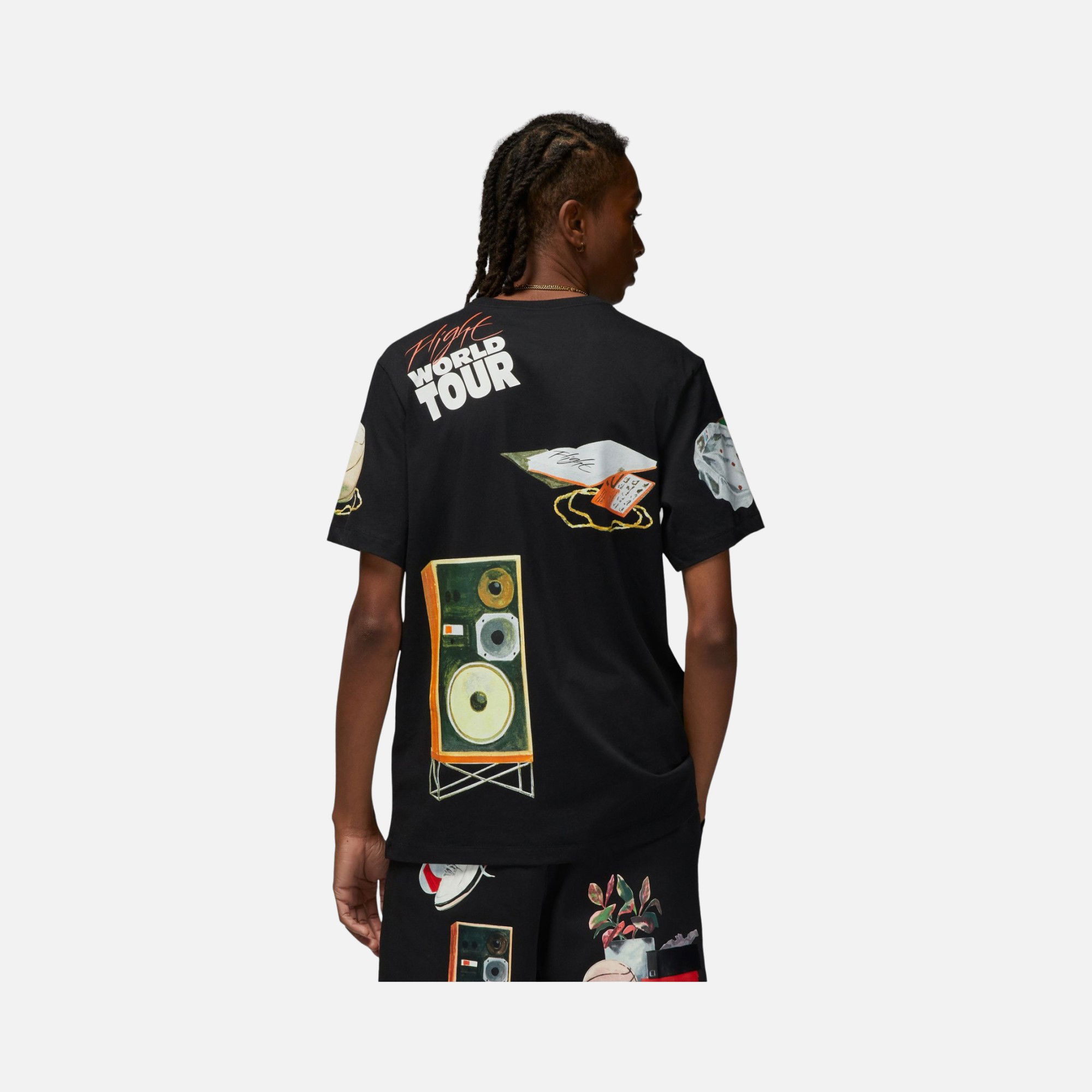 Nike Jordan Flight Artist Graphics Short-Sleeve Erkek Tişört