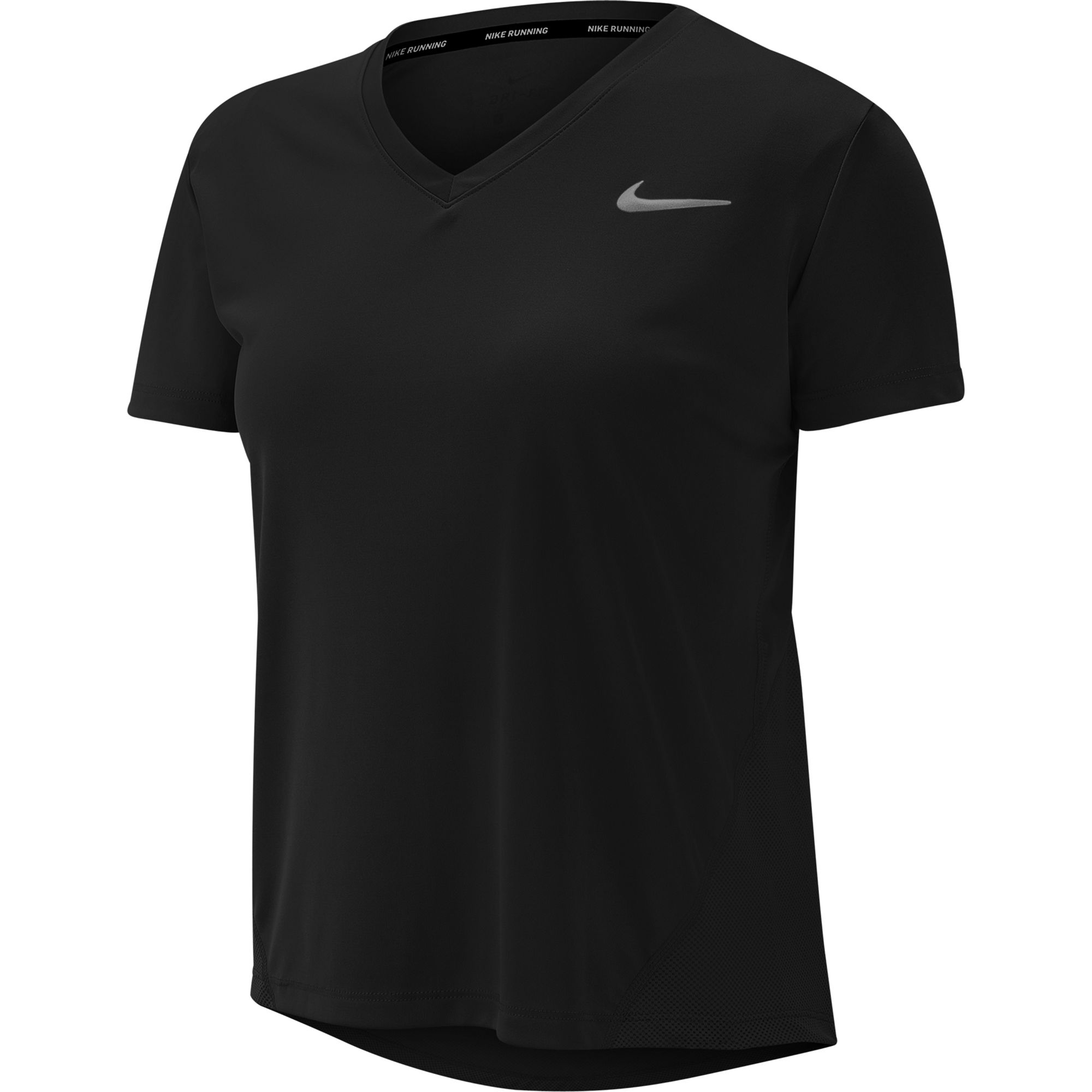 Nike Dri-Fit Miler Vneck Running Short-Sleeve Kadın Tişört
