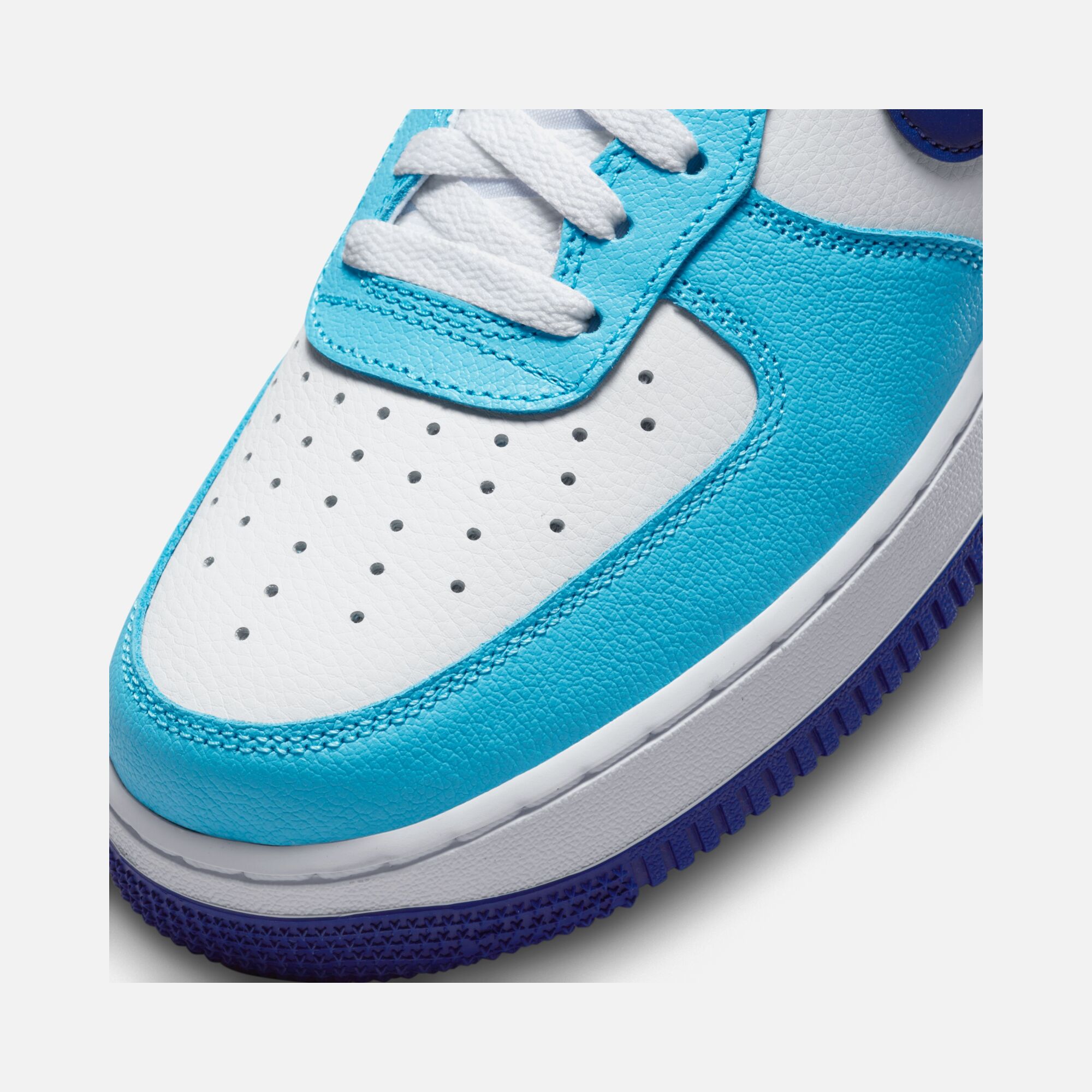 Nike Air Force 1 '07 LV8 ''Split Color Swoosh Logo'' Erkek Spor Ayakkabı