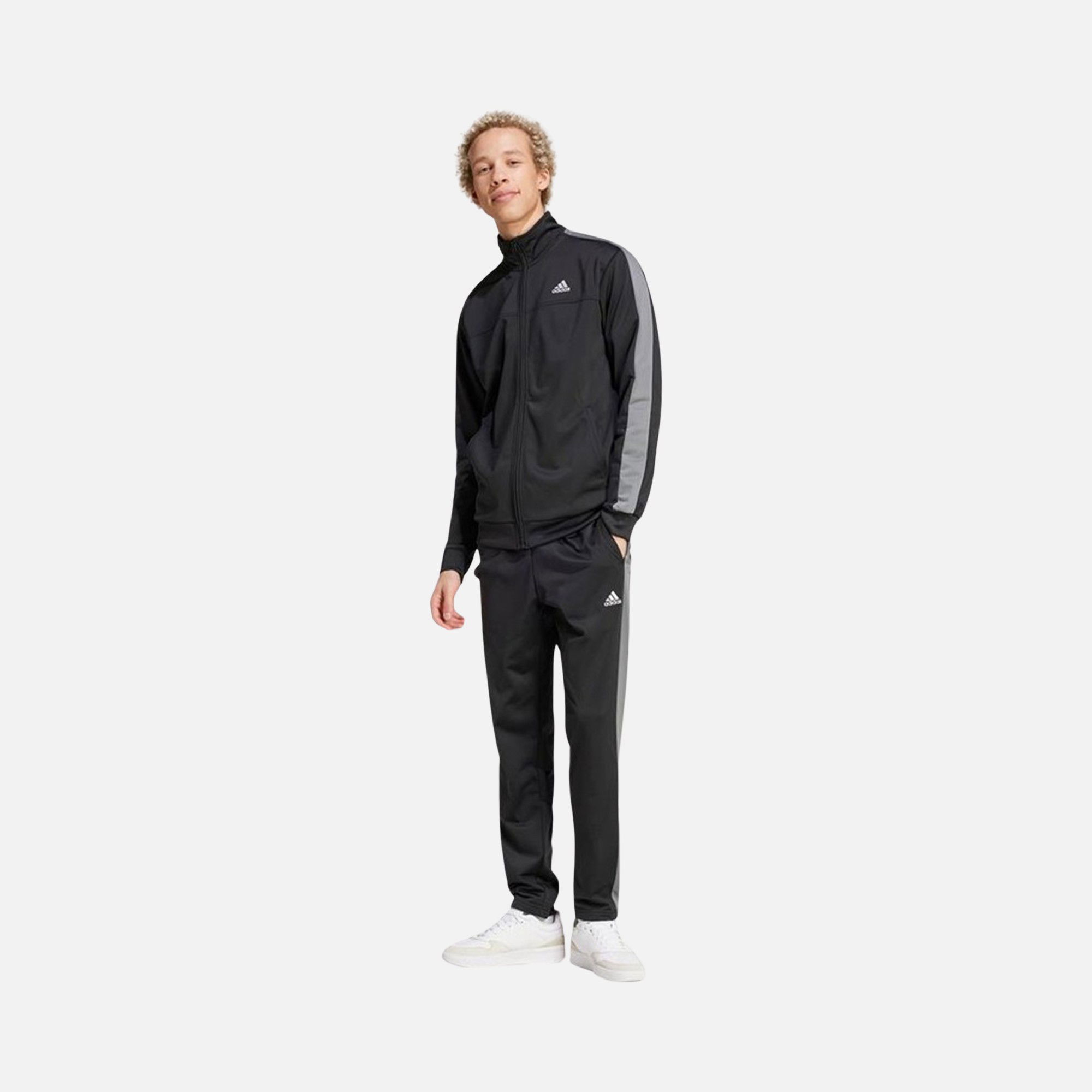 adidas Sportswear SL Colorblock Full-Zip Erkek Eşofman Takımı