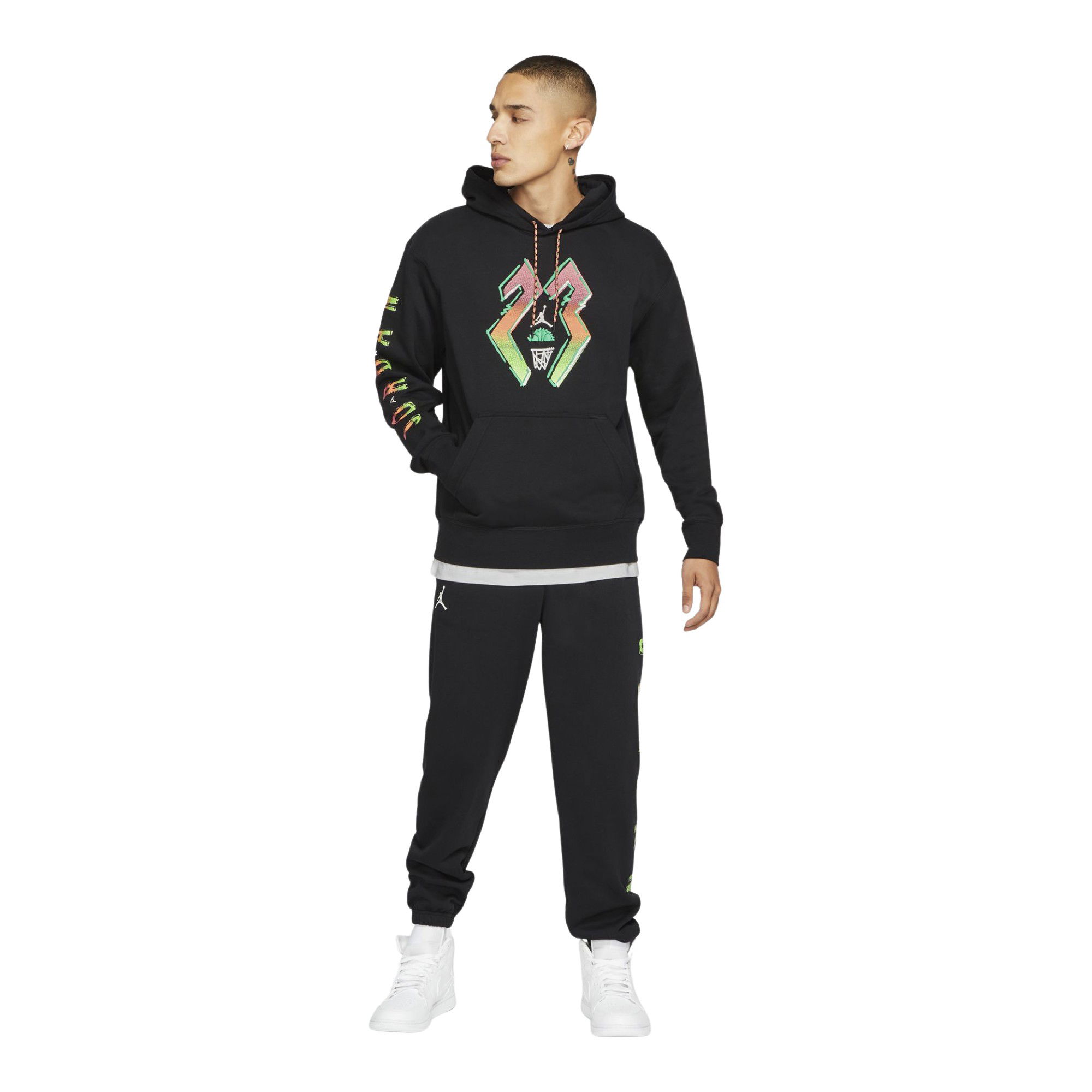 Nike Jordan Sport DNA Pullover Hoodie SS21 Erkek Sweatshirt