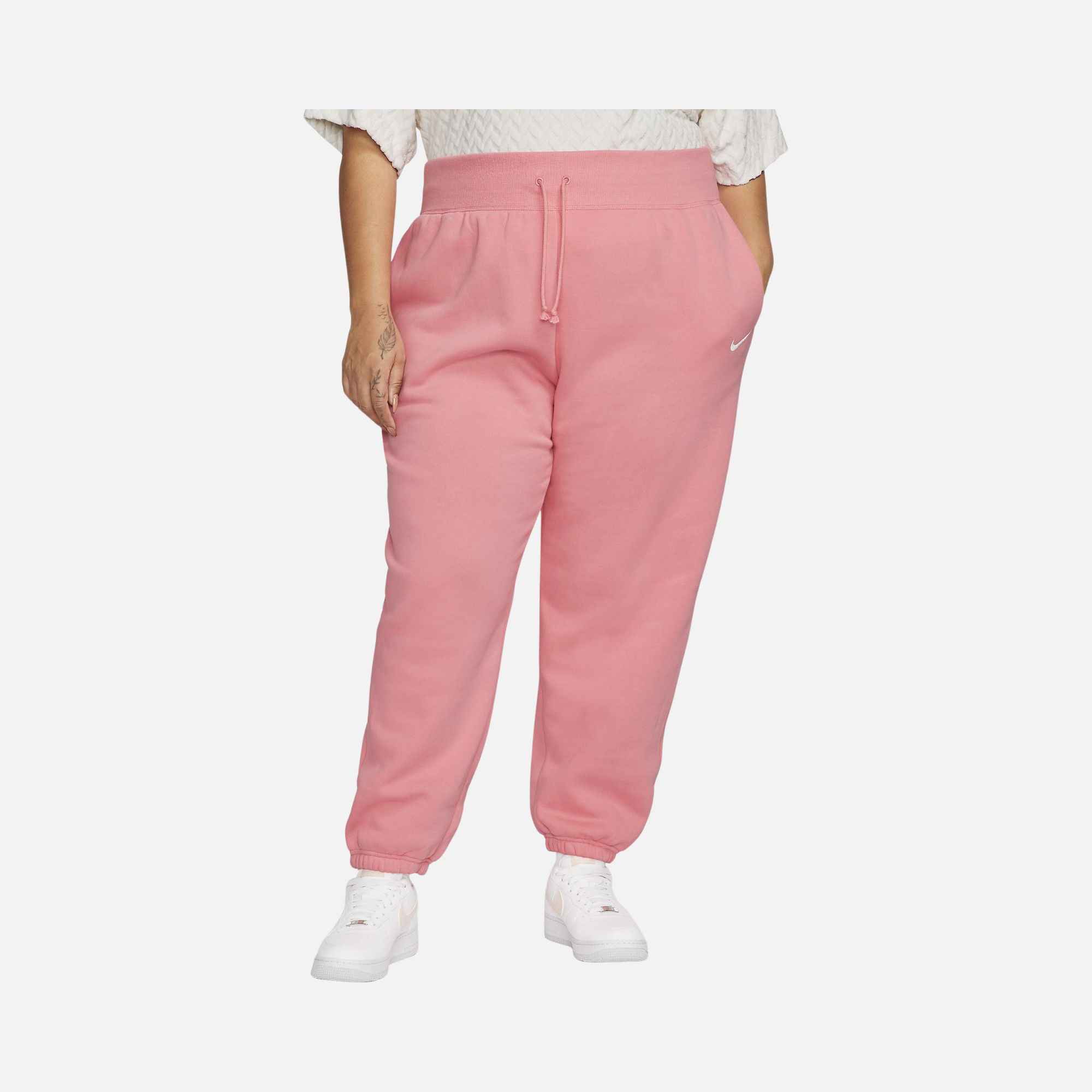 Nike Sportswear Phoenix Fleece High-Waisted Oversized (Plus Size) Kadın Eşofman Altı