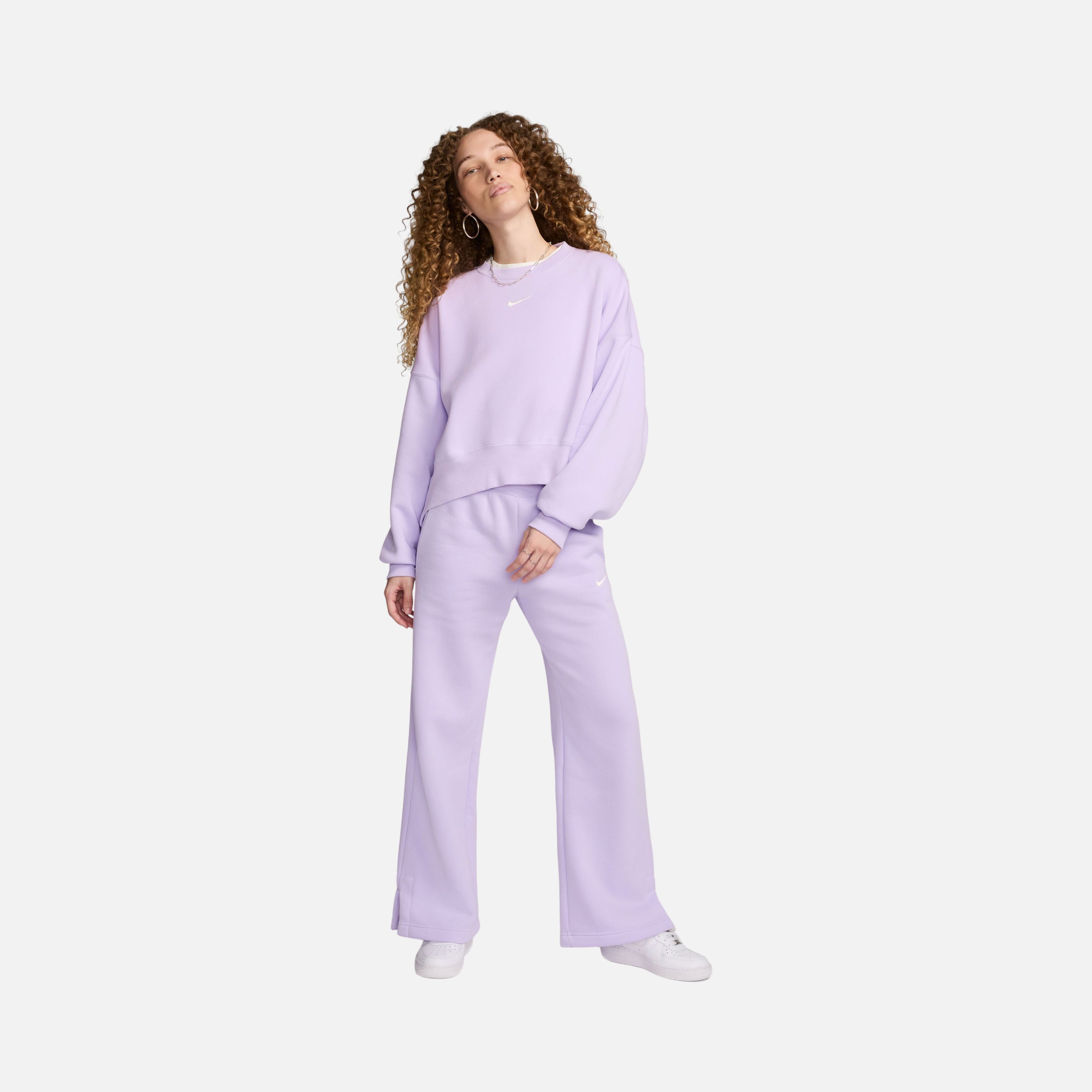 Nike Sportswear Phoenix Fleece High-Waisted Wide Kadın Eşofman Altı