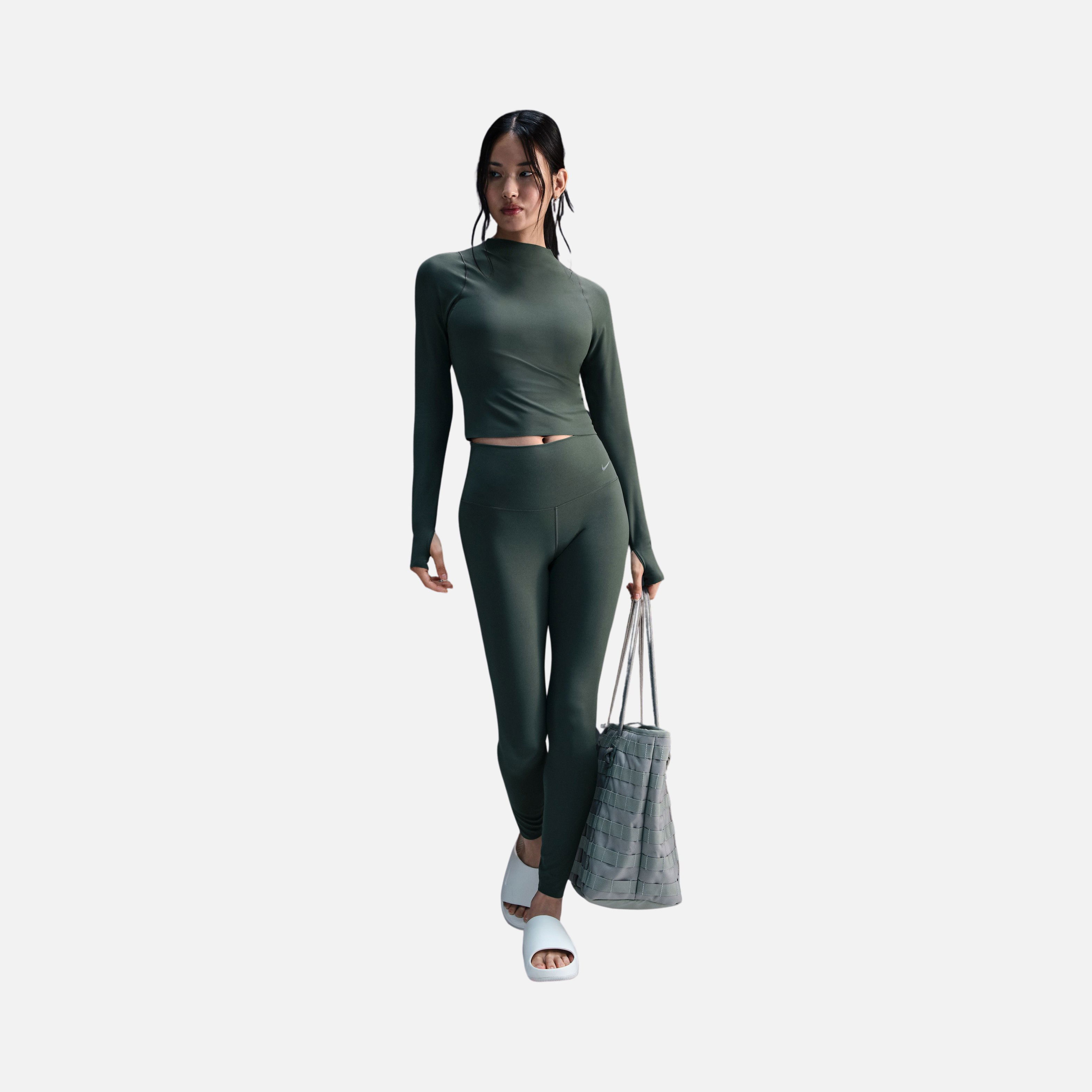 Nike Zenvy InfinaSoft Dri-Fit Yoga Training Long-Sleeve Kadın Tişört