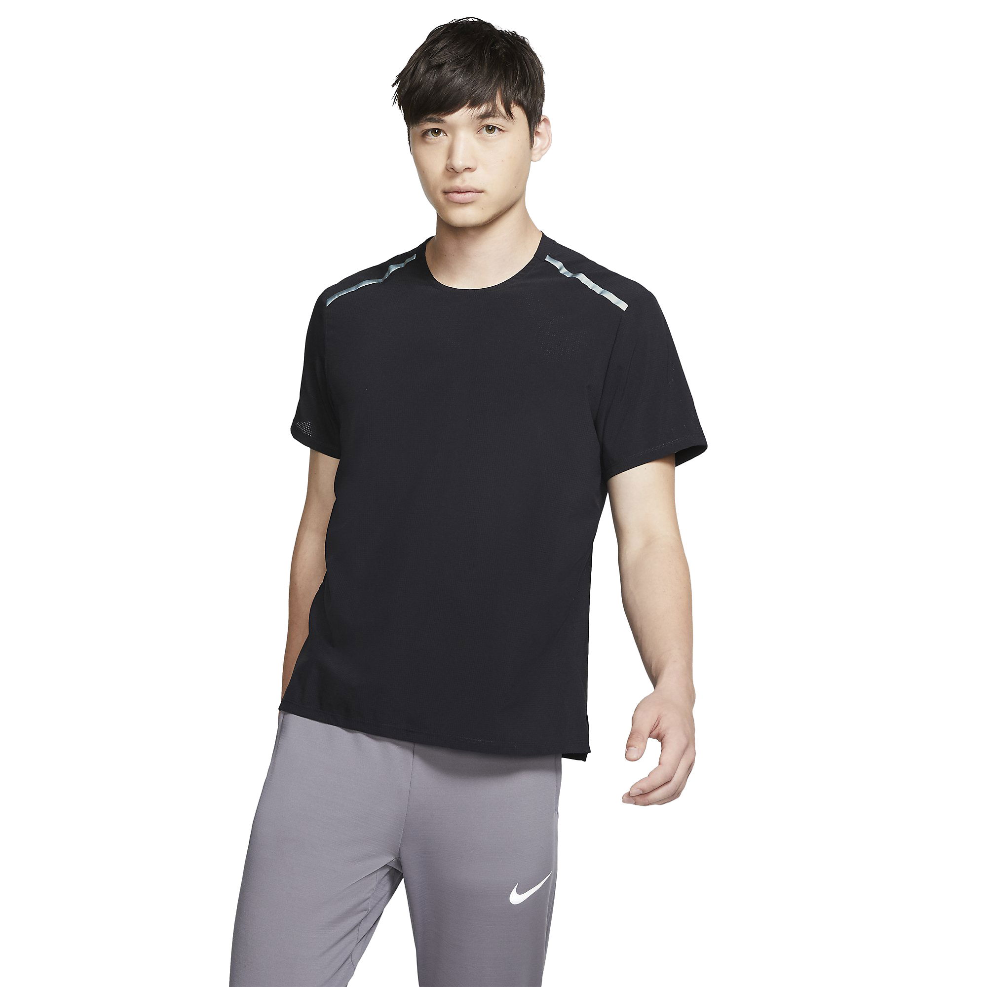 Nike Short-Sleeve Running Top Erkek Tişört